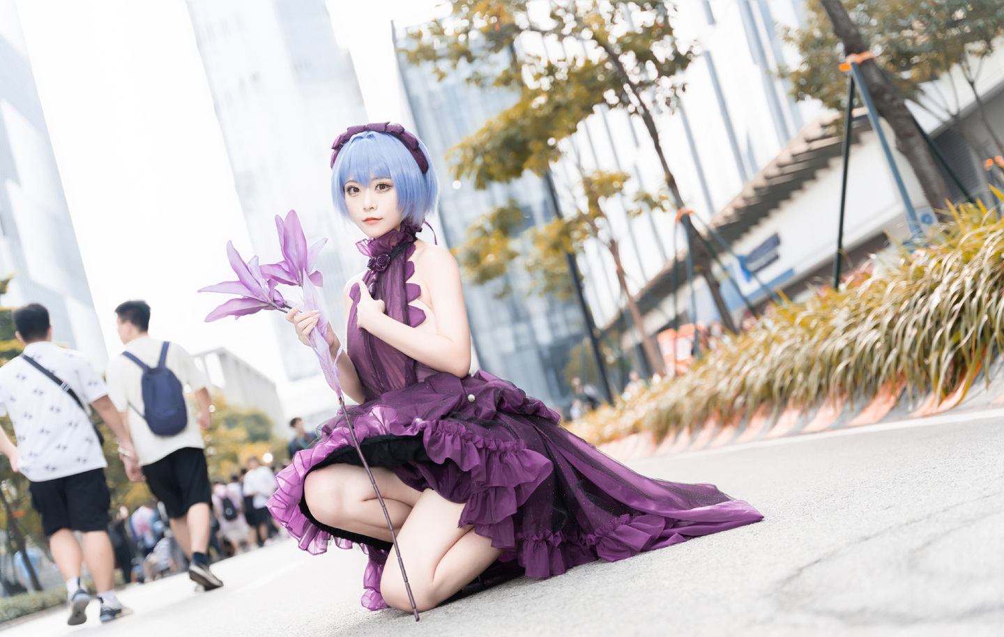 《新世纪福音战士》绫波丽花之语cosplay (3/10) 《新世纪福音战士》绫波丽花之语cosplay 第3张 - 绫波丽图集