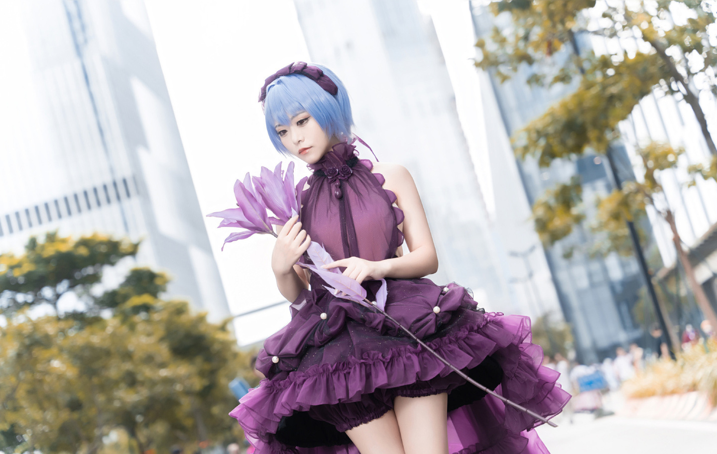 《新世纪福音战士》绫波丽花之语cosplay (4/10) 《新世纪福音战士》绫波丽花之语cosplay 第4张 - 绫波丽图集