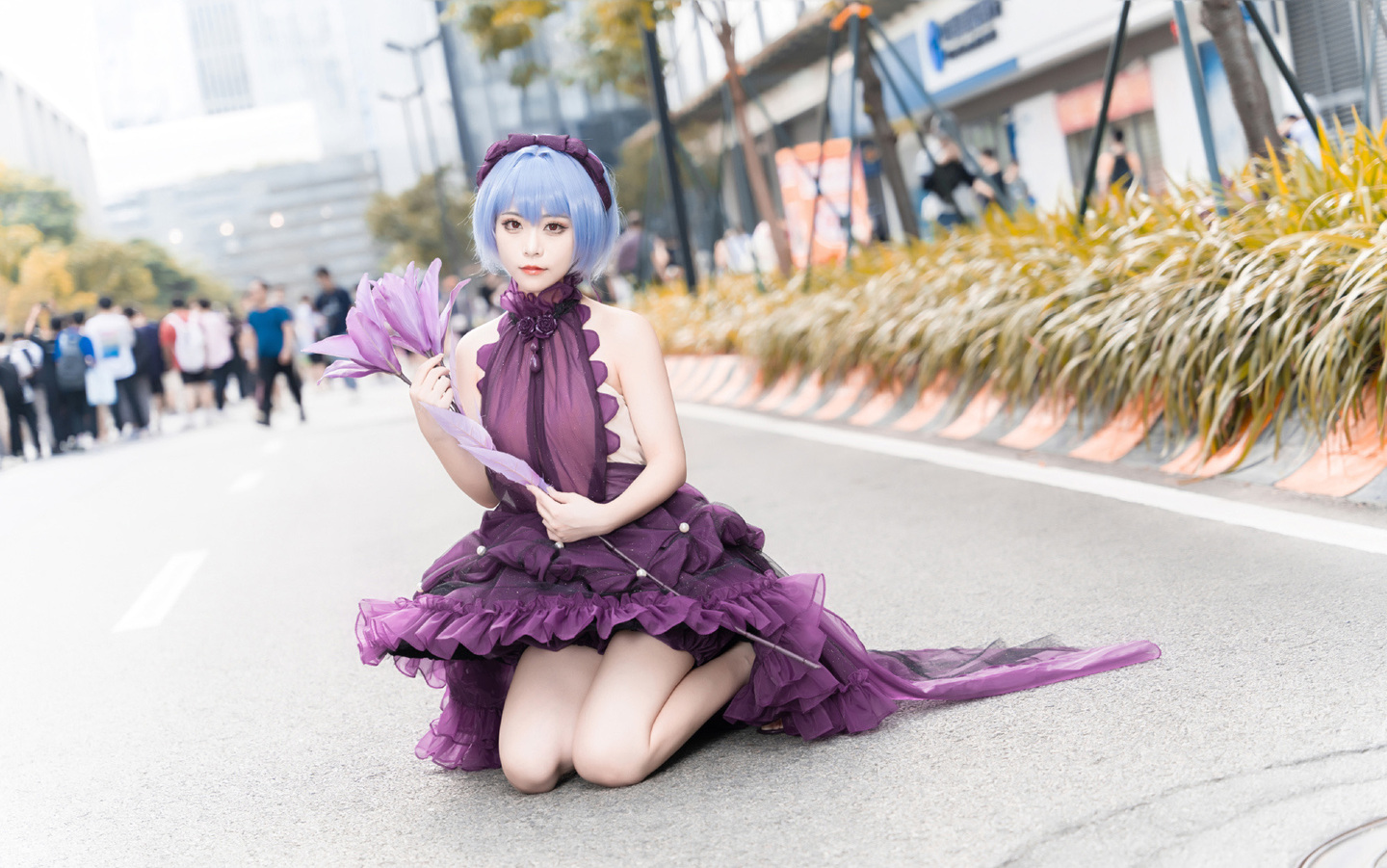 《新世纪福音战士》绫波丽花之语cosplay (5/10) 《新世纪福音战士》绫波丽花之语cosplay 第5张 - 绫波丽图集