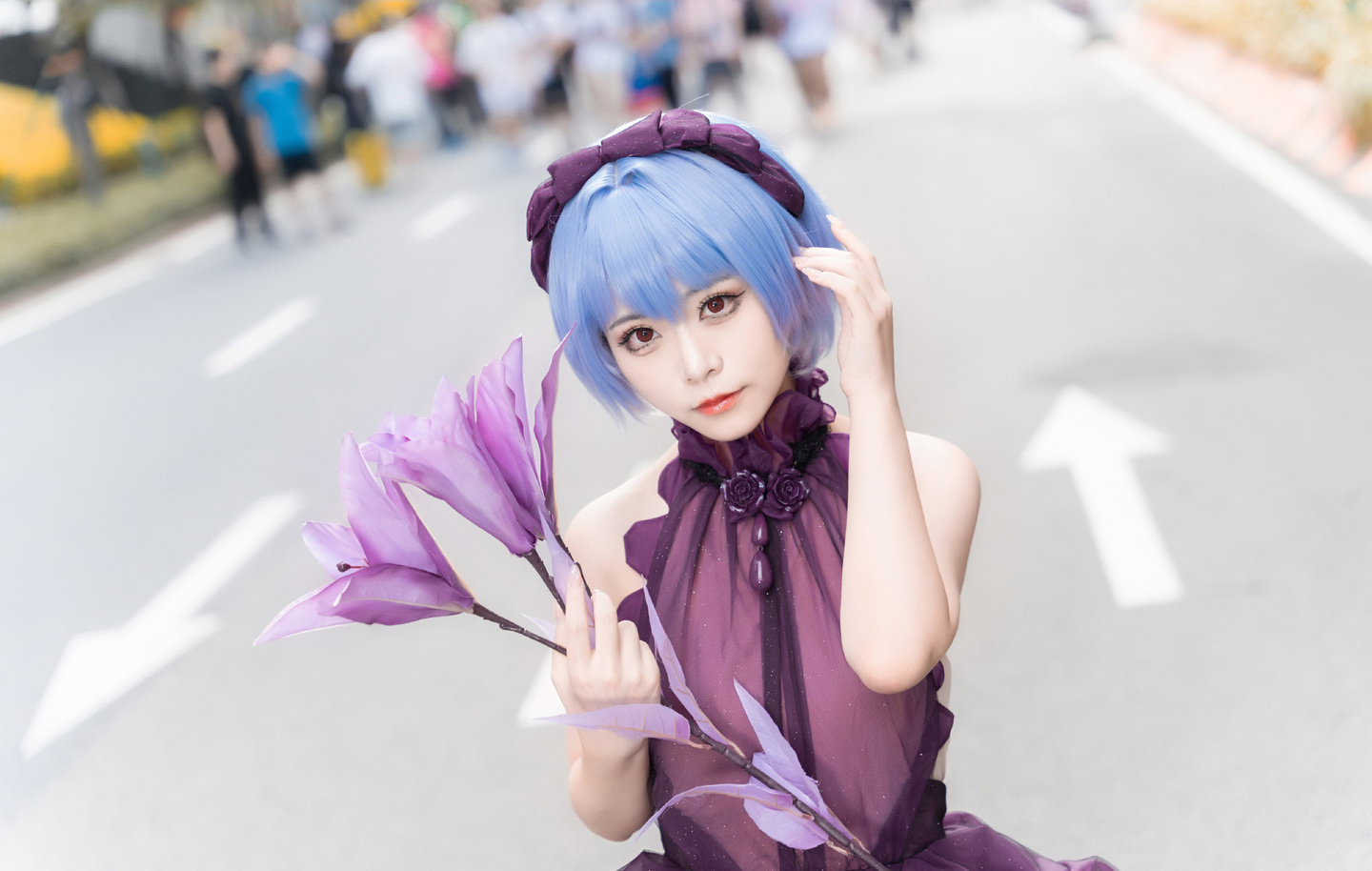 《新世纪福音战士》绫波丽花之语cosplay (6/10) 《新世纪福音战士》绫波丽花之语cosplay 第6张 - 绫波丽图集