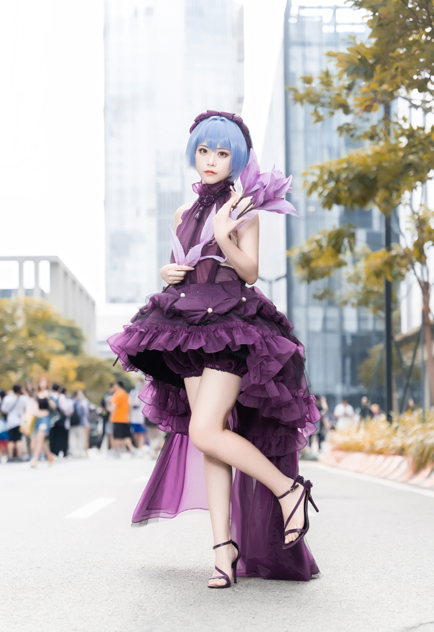 《新世纪福音战士》绫波丽花之语cosplay (7/10) 《新世纪福音战士》绫波丽花之语cosplay 第7张 - 绫波丽图集