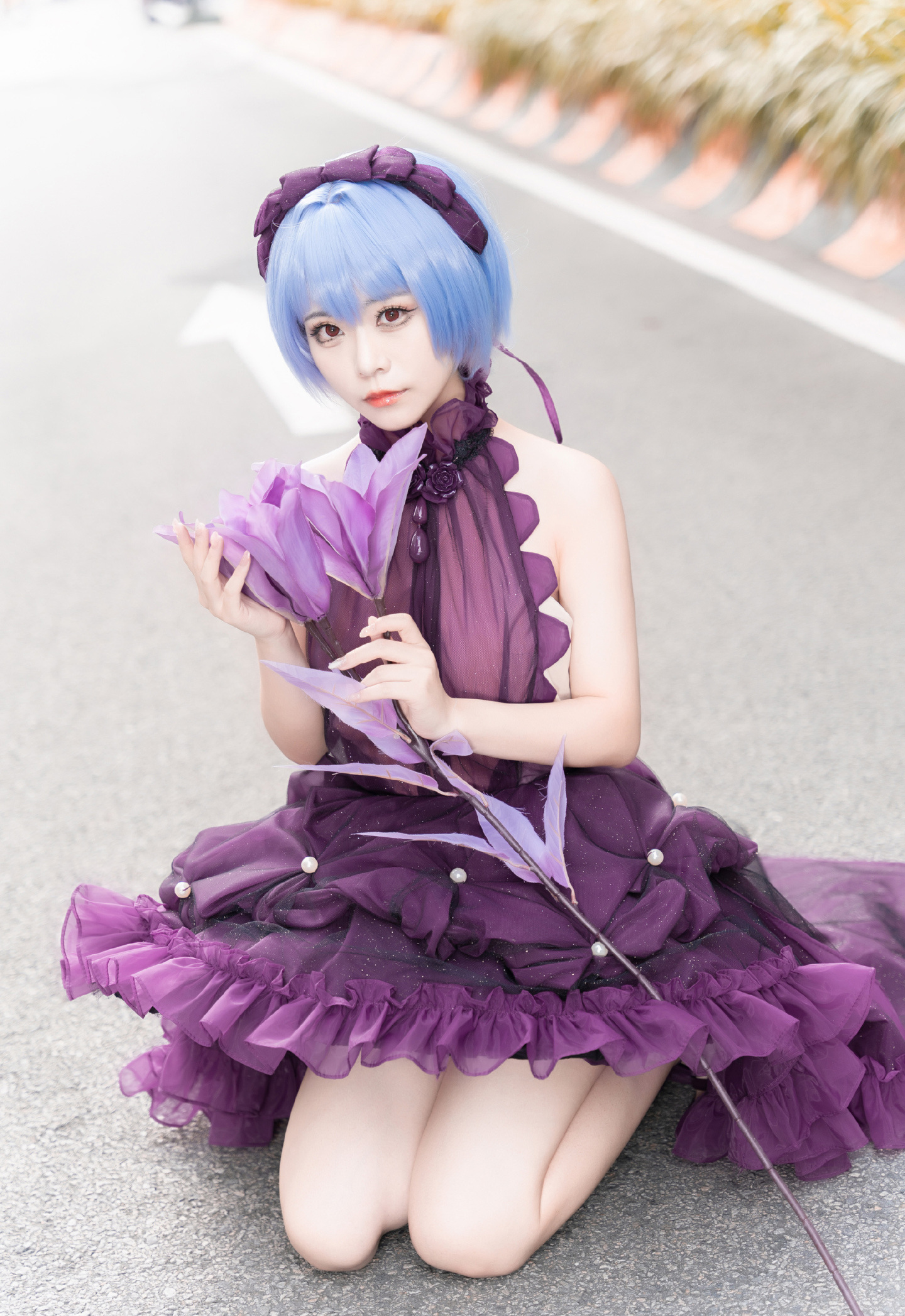 《新世纪福音战士》绫波丽花之语cosplay (9/10) 《新世纪福音战士》绫波丽花之语cosplay 第9张 - 绫波丽图集