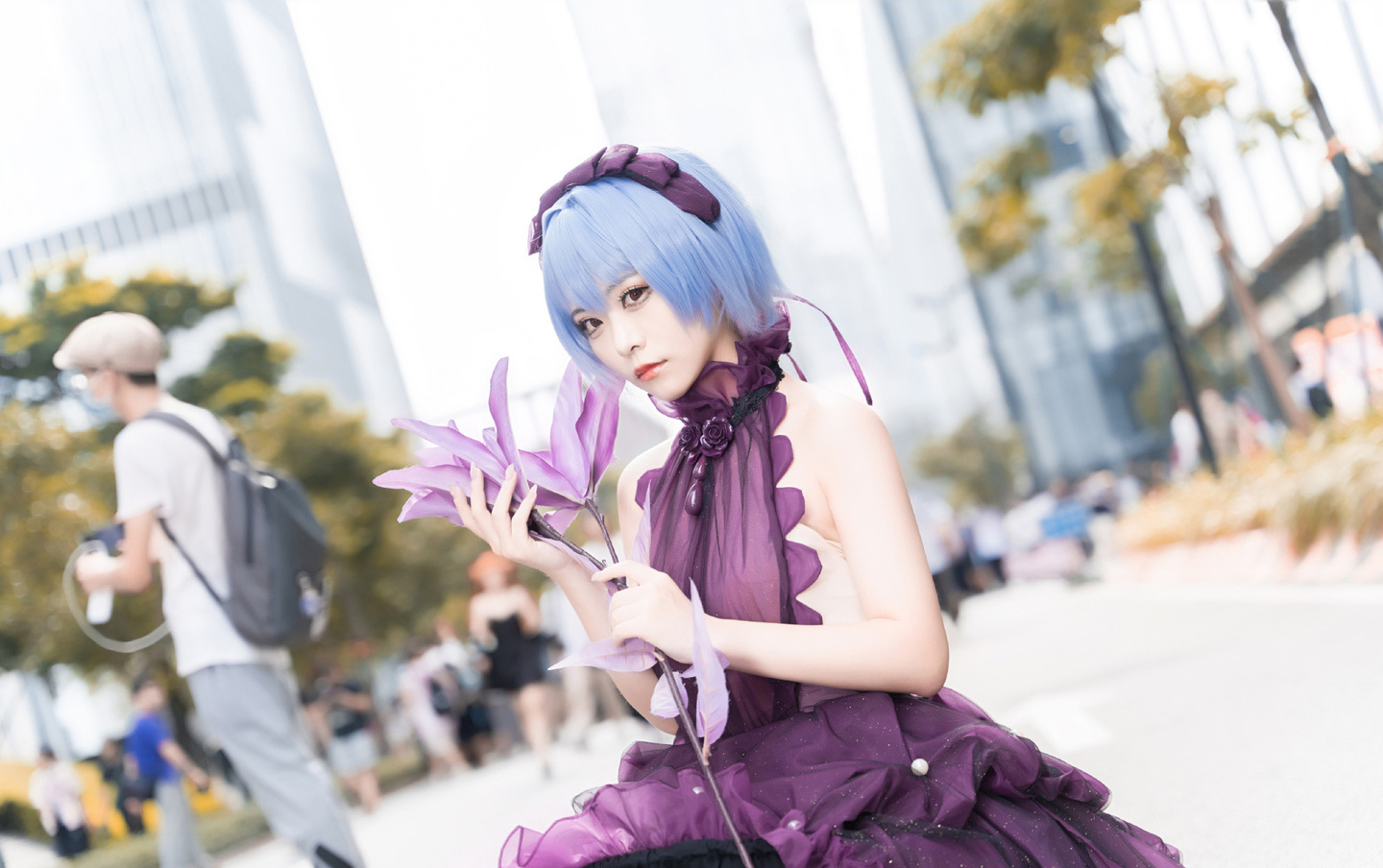《新世纪福音战士》绫波丽花之语cosplay (10/10) 《新世纪福音战士》绫波丽花之语cosplay 第10张 - 绫波丽图集