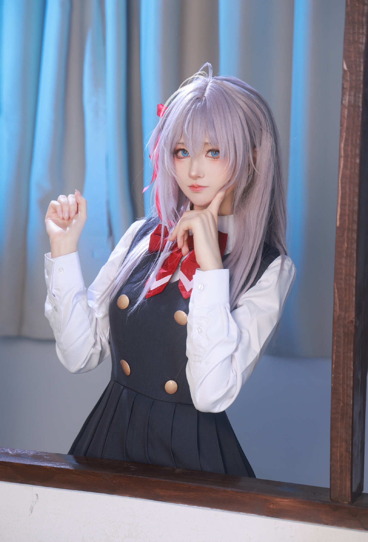 《不时轻声地以俄语遮羞的邻座艾莉同学》艾莉莎cosplay 第7张 - 艾莉莎图集