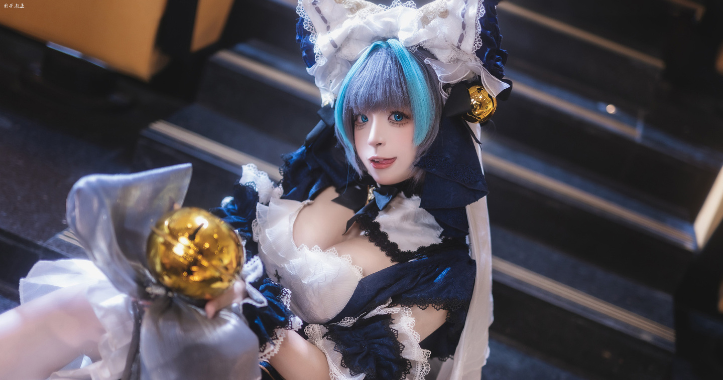 《碧蓝航线》柴郡cosplay (2/9) 《碧蓝航线》柴郡cosplay 第2张 - 柴郡图集