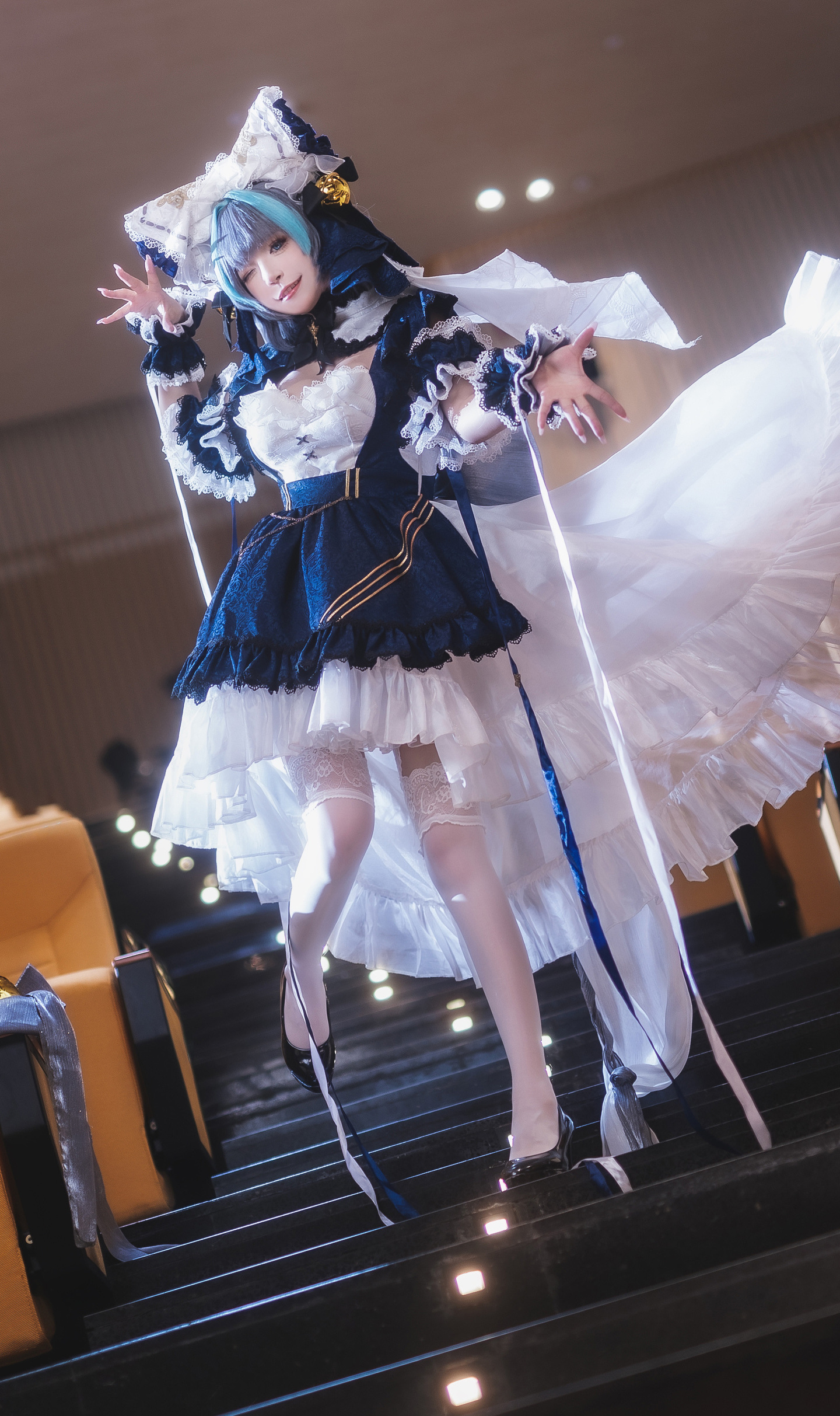 《碧蓝航线》柴郡cosplay (7/9) 《碧蓝航线》柴郡cosplay 第7张 - 柴郡图集