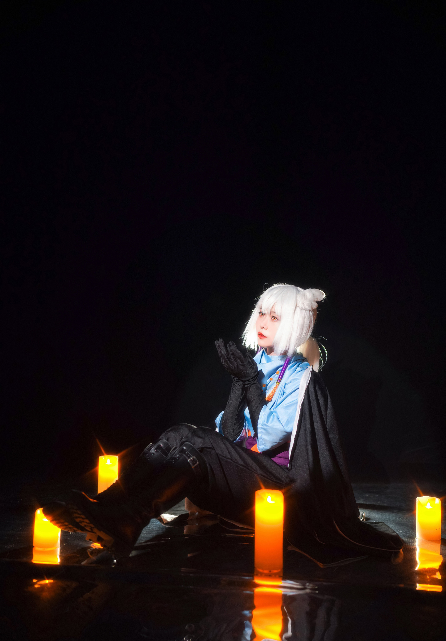 《光·遇》白鸟cosplay (4/8) 《光·遇》白鸟cosplay 第4张 - 白鸟图集