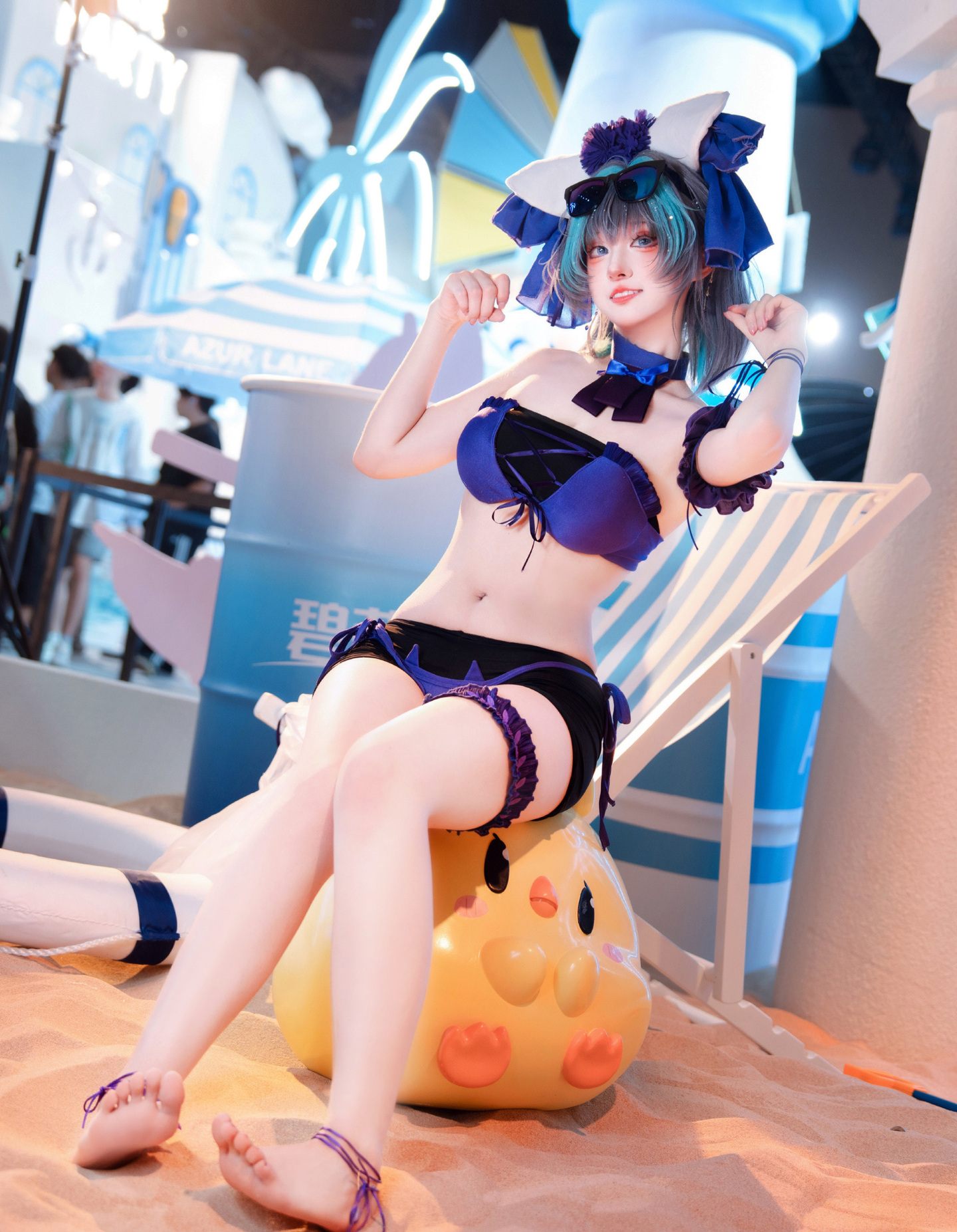 《碧蓝航线》柴郡cosplay ​​​ | 外星嫣子_Yancos柴郡-coser喵-coser美图-coser聚集地
