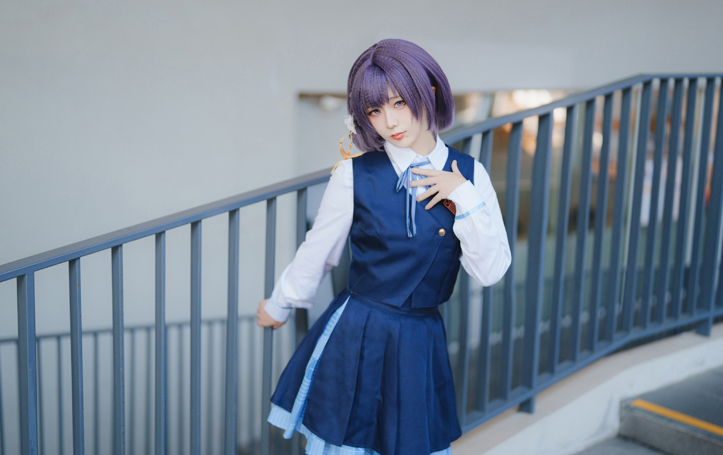 《学园偶像大师》秦谷美铃cosplay 第4张 - 秦谷美铃图集