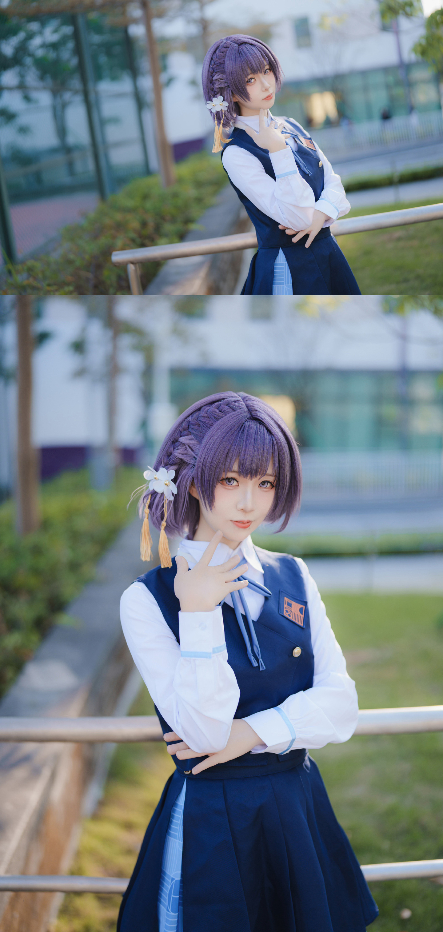 《学园偶像大师》秦谷美铃cosplay 第9张 - 秦谷美铃图集