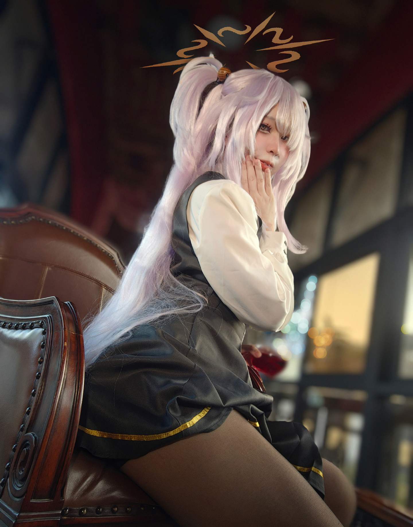 《蔚蓝档案》板垣鹿江cosplay (1/5) 《蔚蓝档案》板垣鹿江cosplay 第1张 - 板垣鹿江图集