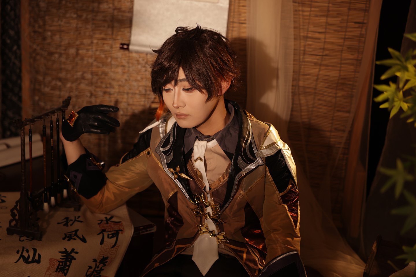 《原神》钟离cosplay正片 (2/6) 《原神》钟离cosplay正片 第2张 - 钟离图集