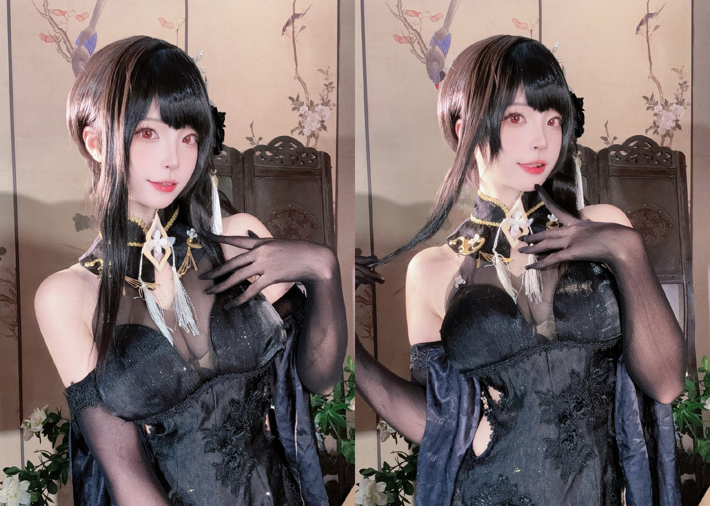 《碧蓝航线》镇海旗袍cosplay (2/9) 《碧蓝航线》镇海旗袍cosplay 第2张 - 镇海图集
