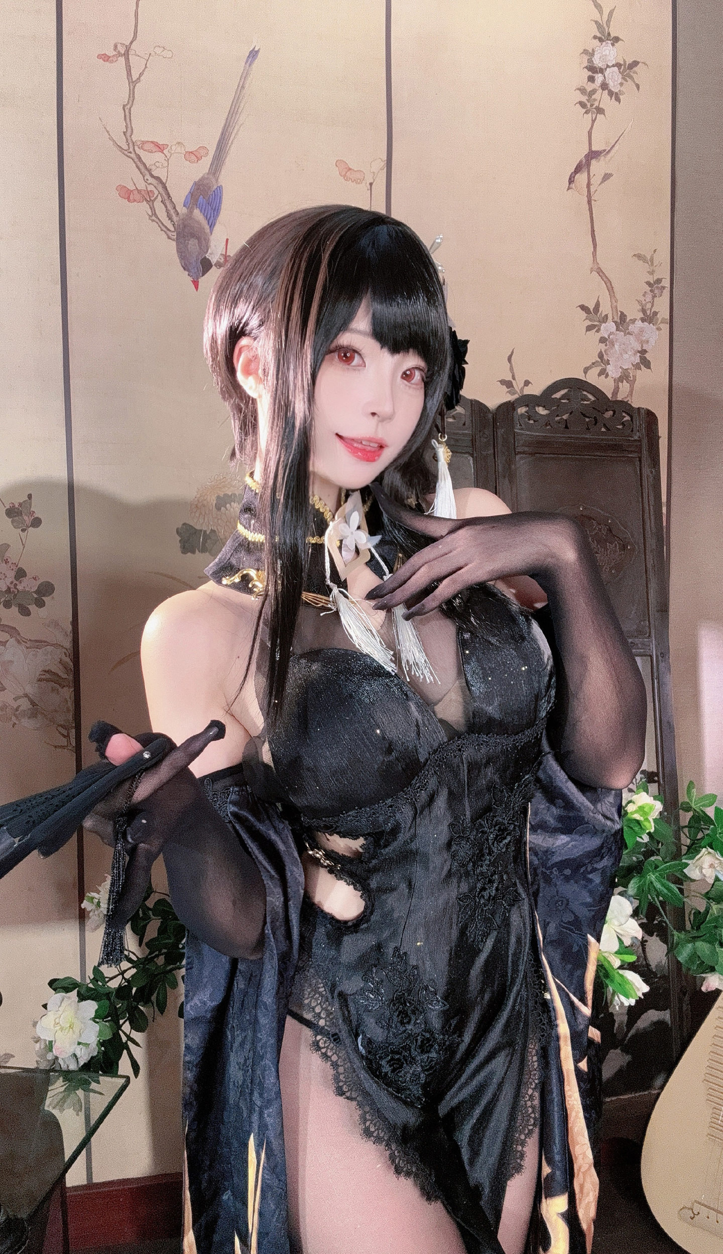 《碧蓝航线》镇海旗袍cosplay (4/9) 《碧蓝航线》镇海旗袍cosplay 第4张 - 镇海图集