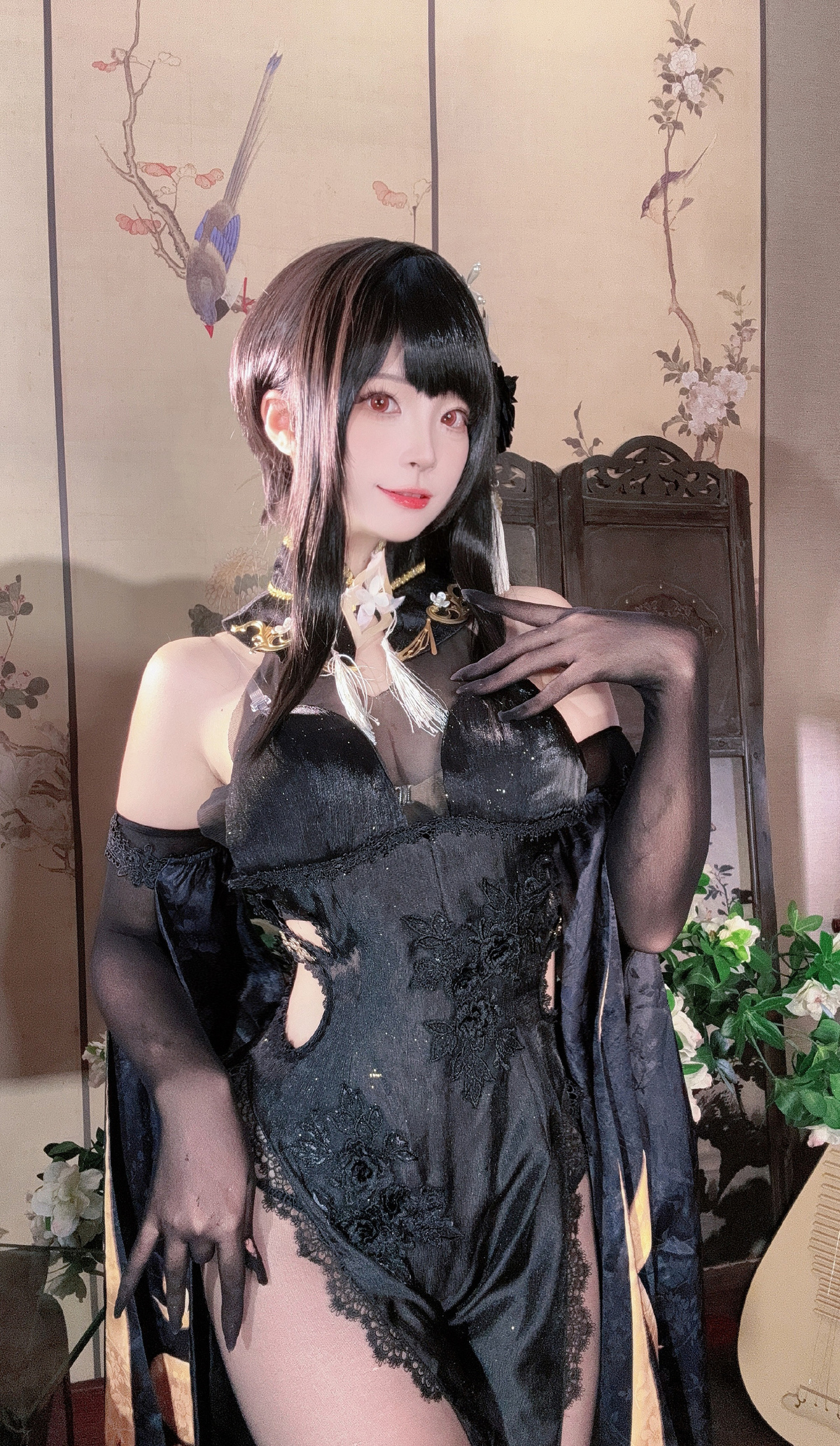 《碧蓝航线》镇海旗袍cosplay (7/9) 《碧蓝航线》镇海旗袍cosplay 第7张 - 镇海图集