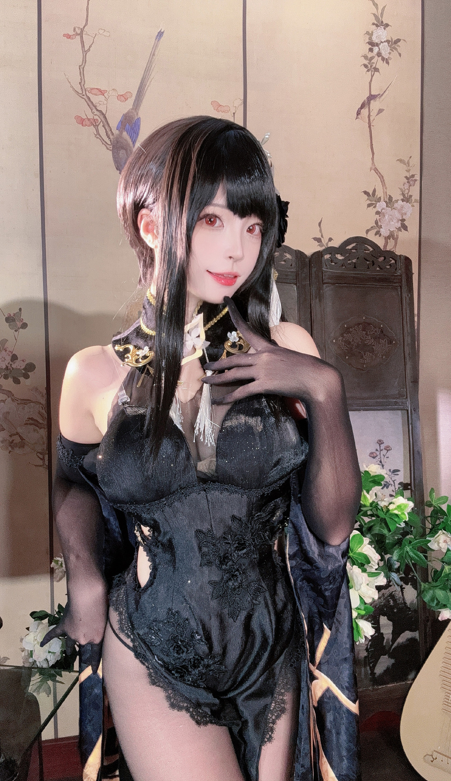 《碧蓝航线》镇海旗袍cosplay (8/9) 《碧蓝航线》镇海旗袍cosplay 第8张 - 镇海图集