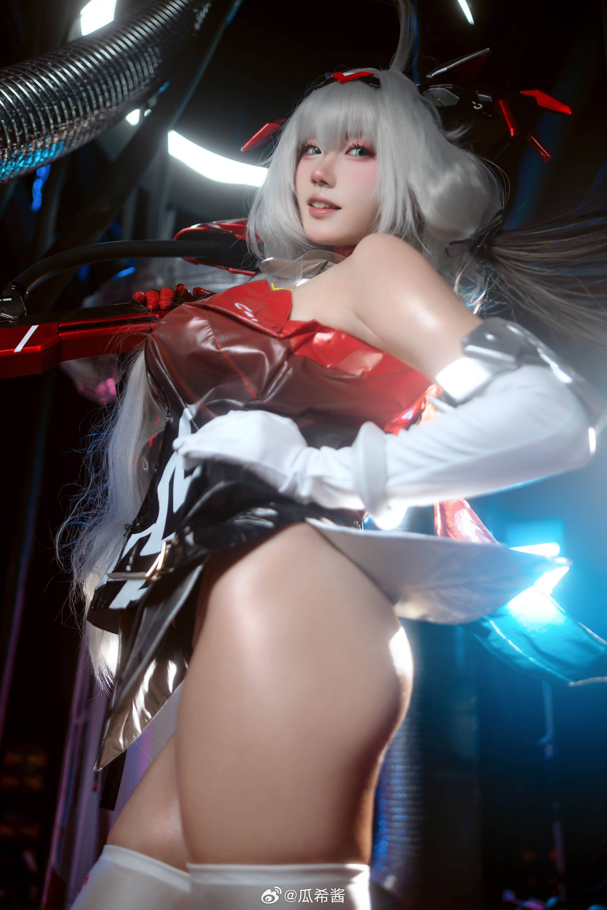 COSPLAY 链锯在渴望着战斗的愉悦……什么都可以,快来满足我的食欲吧…… @瓜希酱 第3张