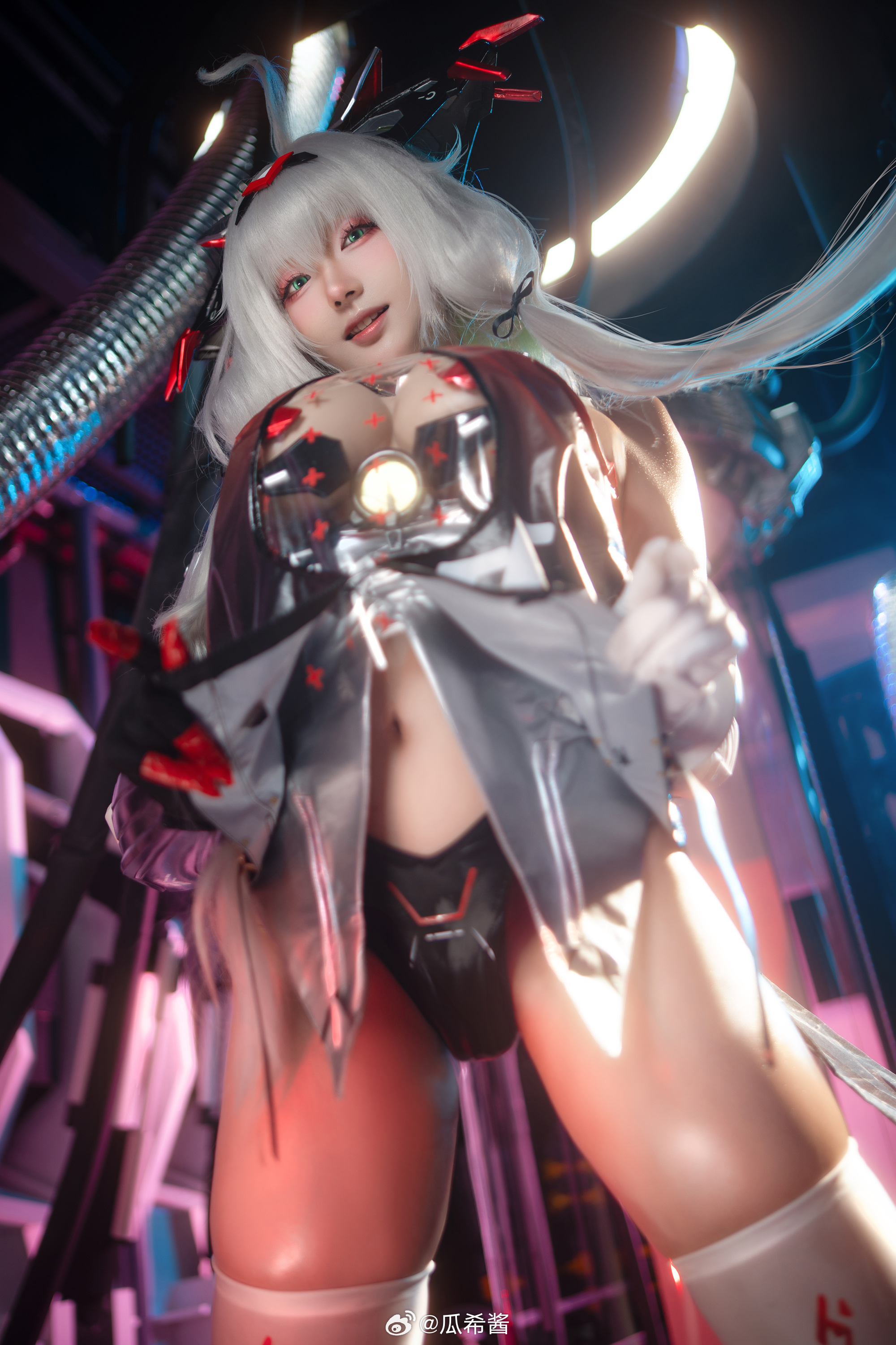 COSPLAY 链锯在渴望着战斗的愉悦……什么都可以,快来满足我的食欲吧…… @瓜希酱 第4张