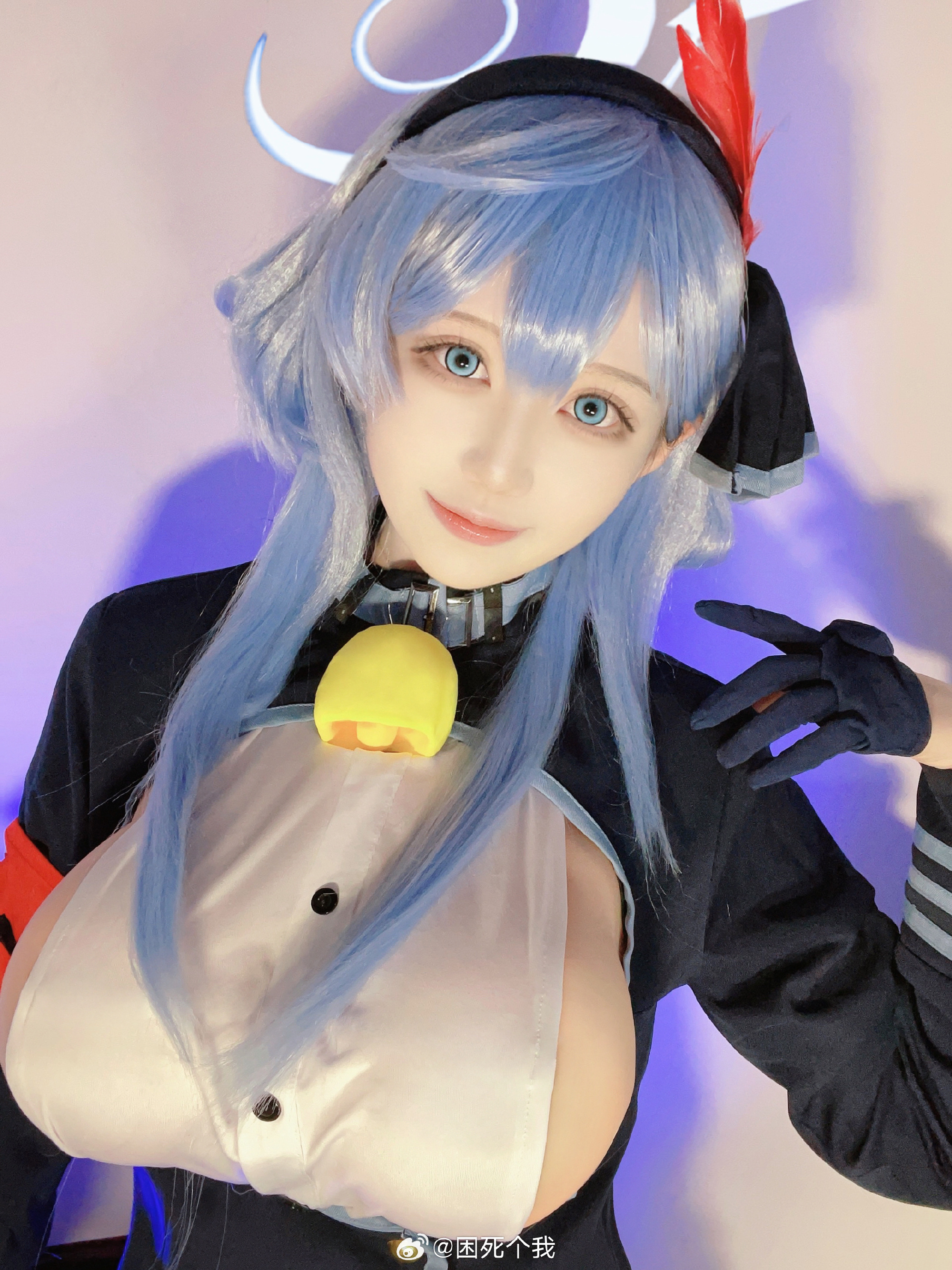 COSPLAY 蔚蓝档案 天雨亚子@困死个我 第2张