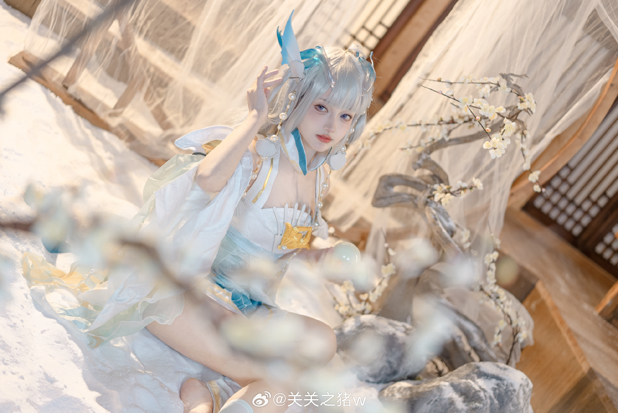 cosplay 王者荣耀 西施游龙清影 cos@关关之猪w 第2张