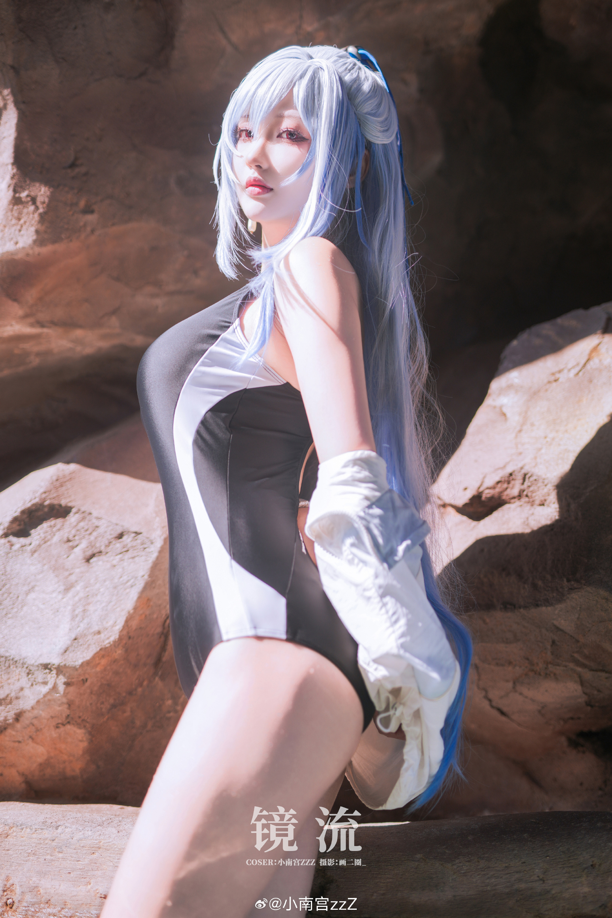 COSPLAY 崩坏:星穹铁道 镜流oc竞泳@小南宫zzZ 第3张