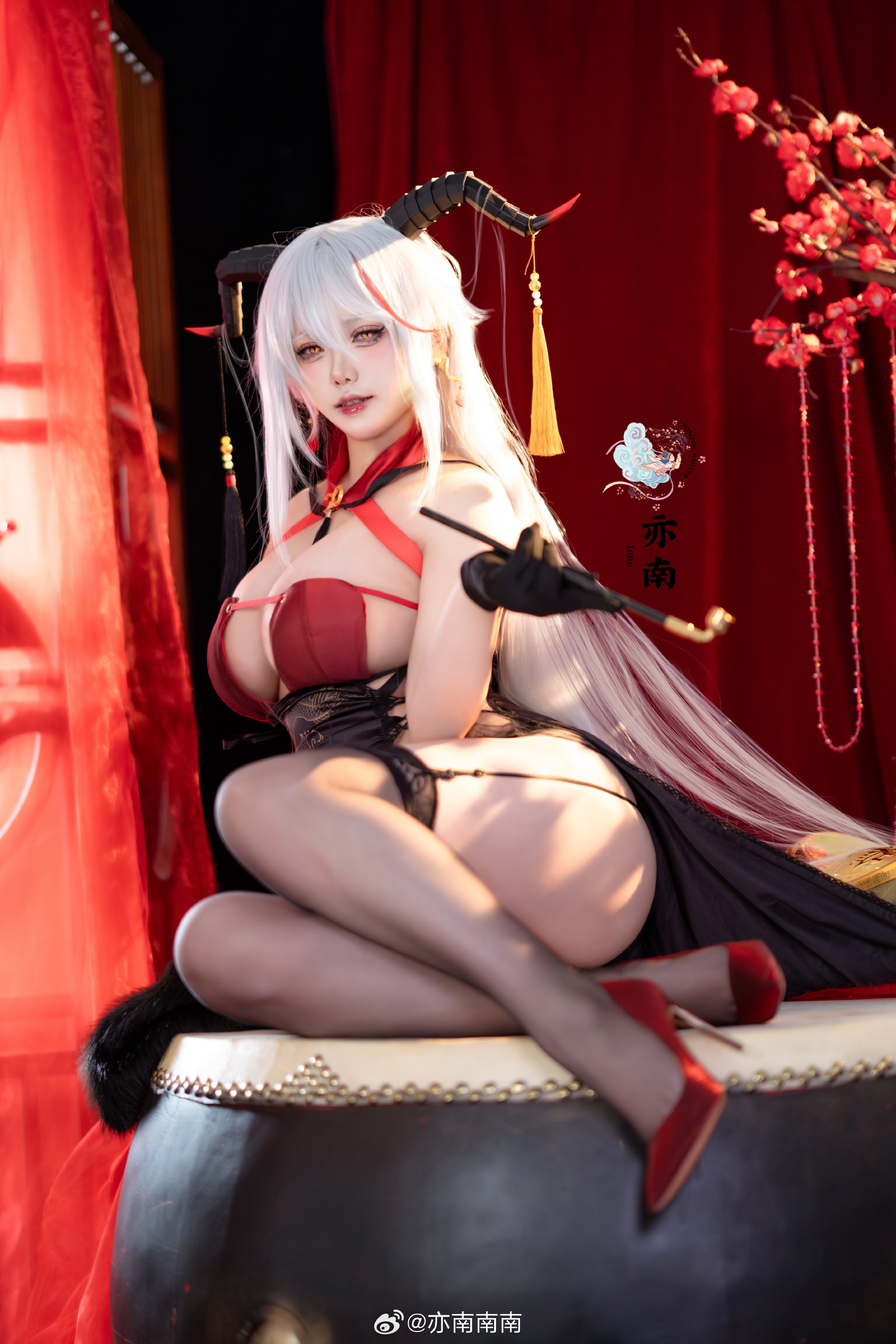COSPLAY 正月初四送穷神 新年祝大家富瘦双全 碧蓝航线 埃吉尔@亦南南南 第2张