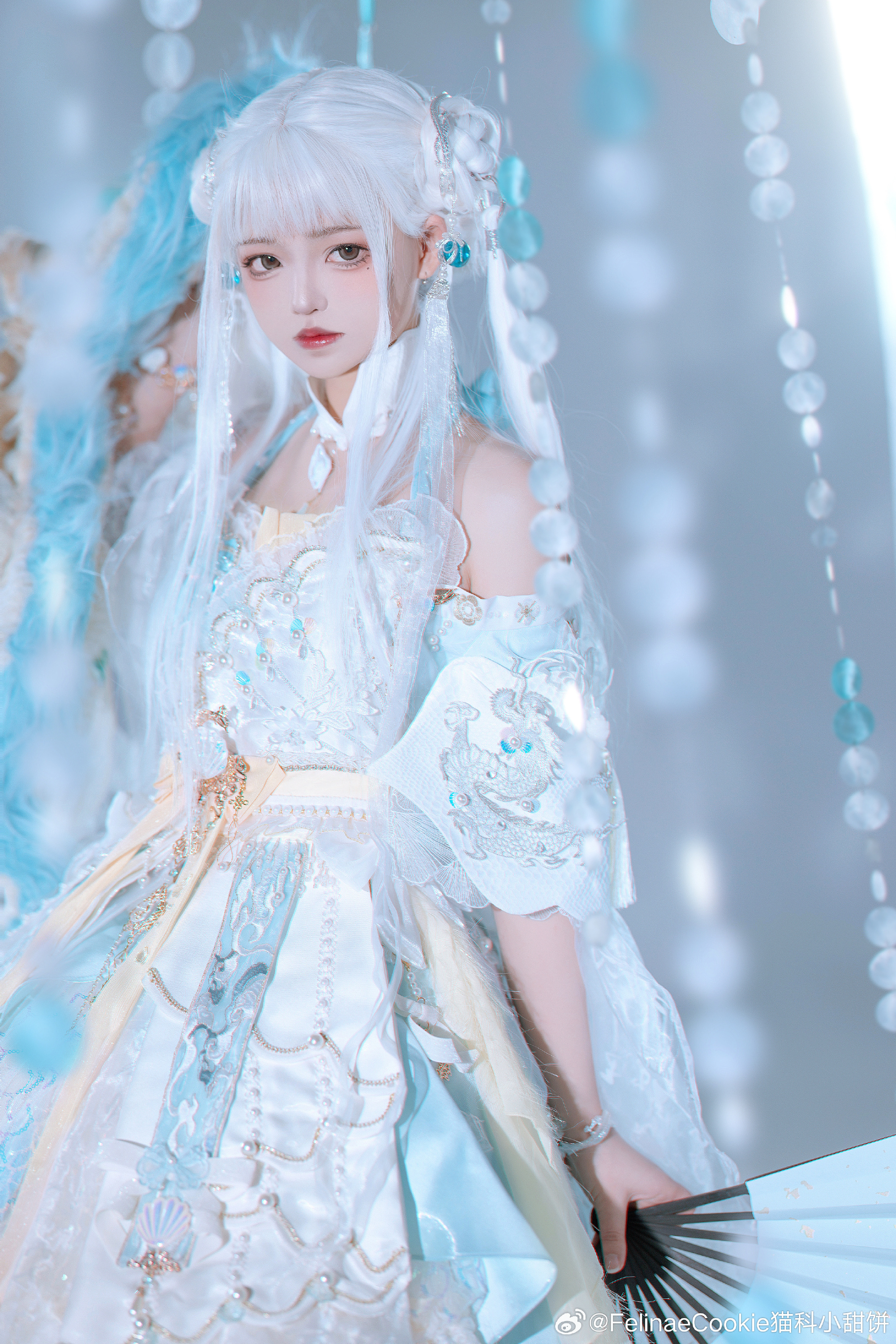 金龙献瑞，祥云环绕，心纳吉，万事欣，岁平安 碧海潮生lolita@中华田园咩w | 中华田园咩wcos金龙献瑞，祥云环绕，心纳吉，万事欣，岁平安 碧海潮生lolita-coser家，cosplay爱好者，二次元聚集地，动漫文化，新番资讯，ACG，Coser展示