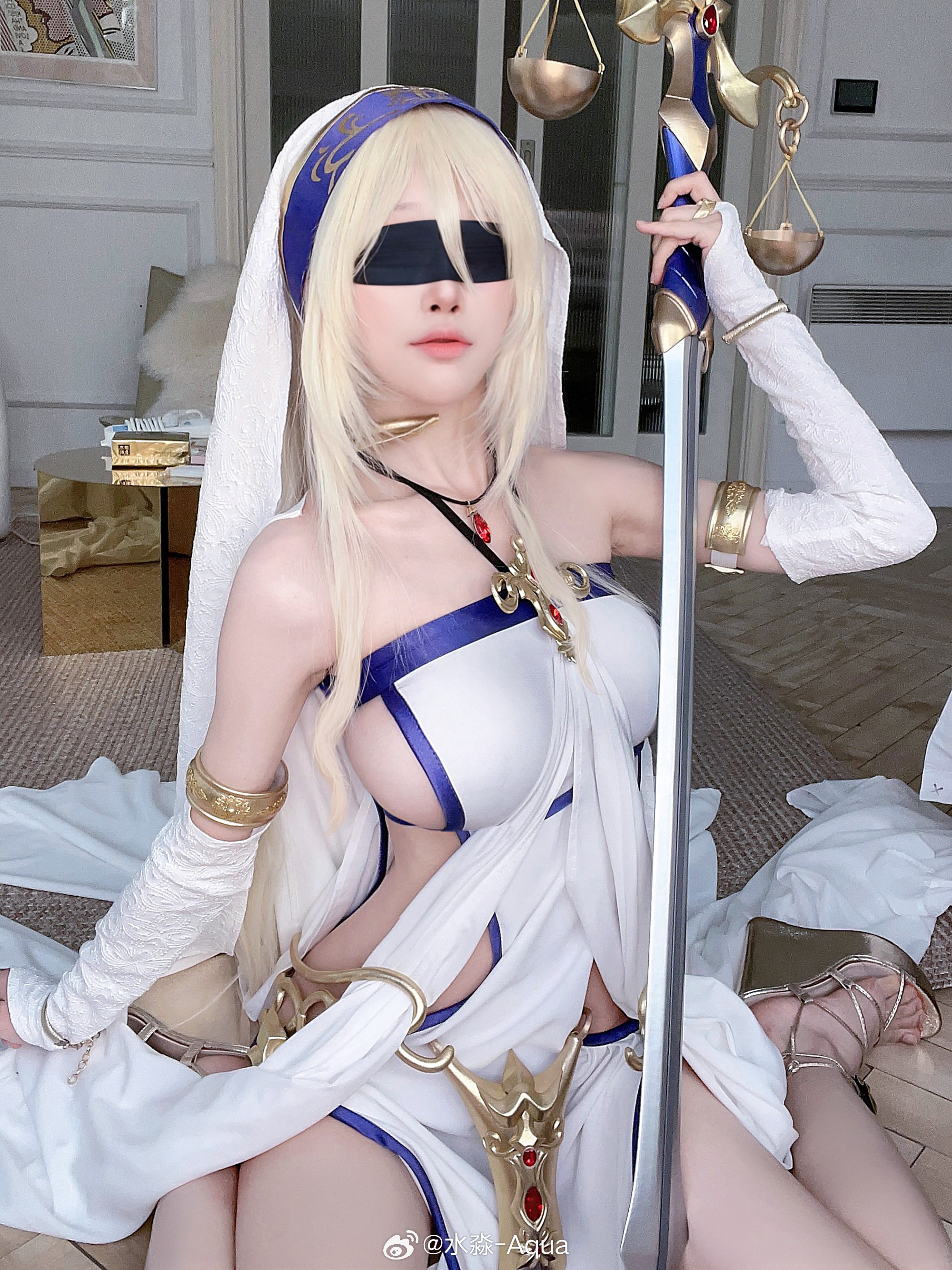 COSPLAY  ⚜️ 剑之圣女⚜️@水淼-Aqua | 水淼-Aquacos⚜️ 剑之圣女⚜️-coser家，cosplay爱好者，二次元聚集地，动漫文化，新番资讯，ACG，Coser展示