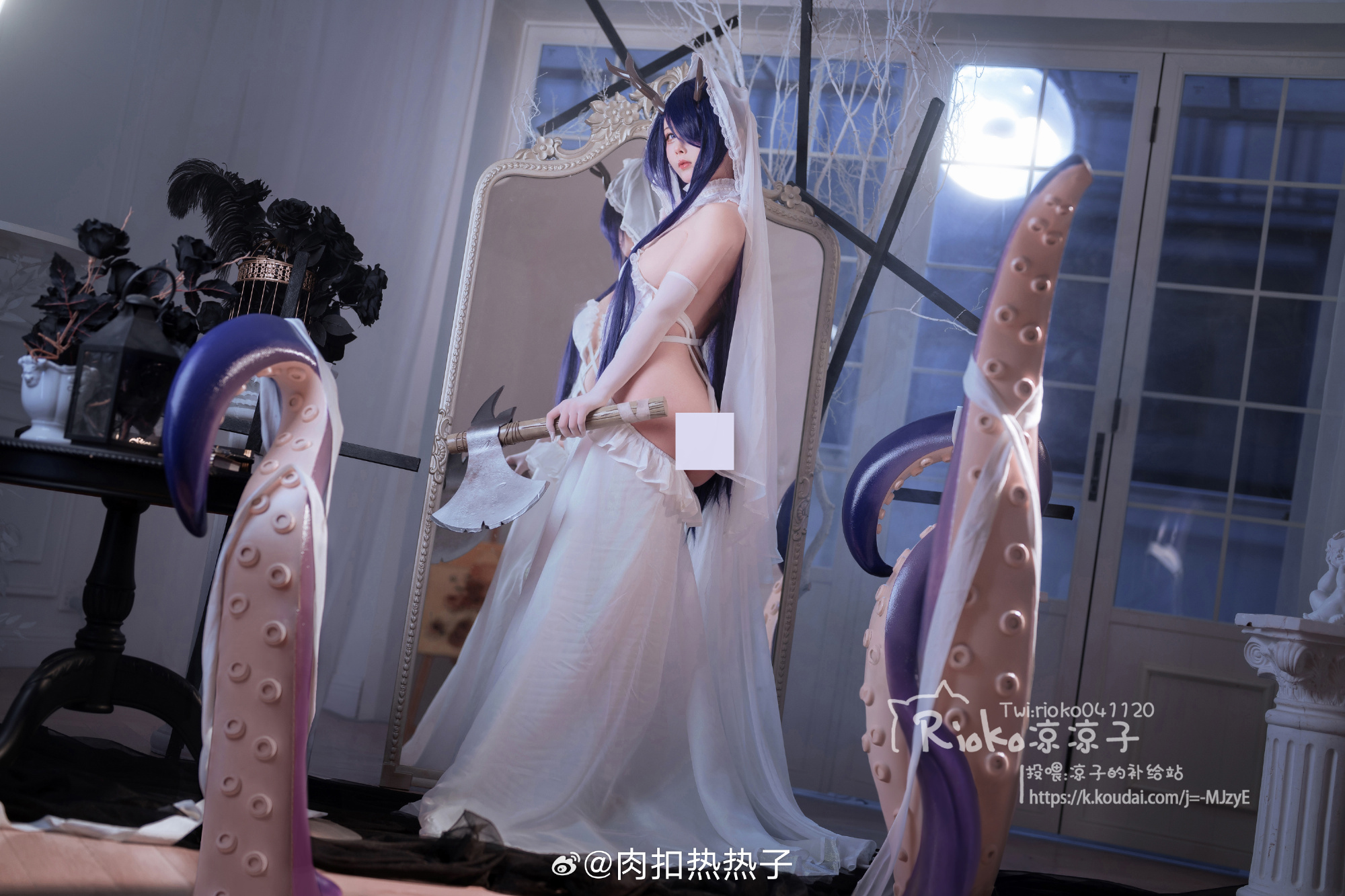 COSPLAY 碧蓝航线 我拿着斧头在做什么?@肉扣热热子 第2张