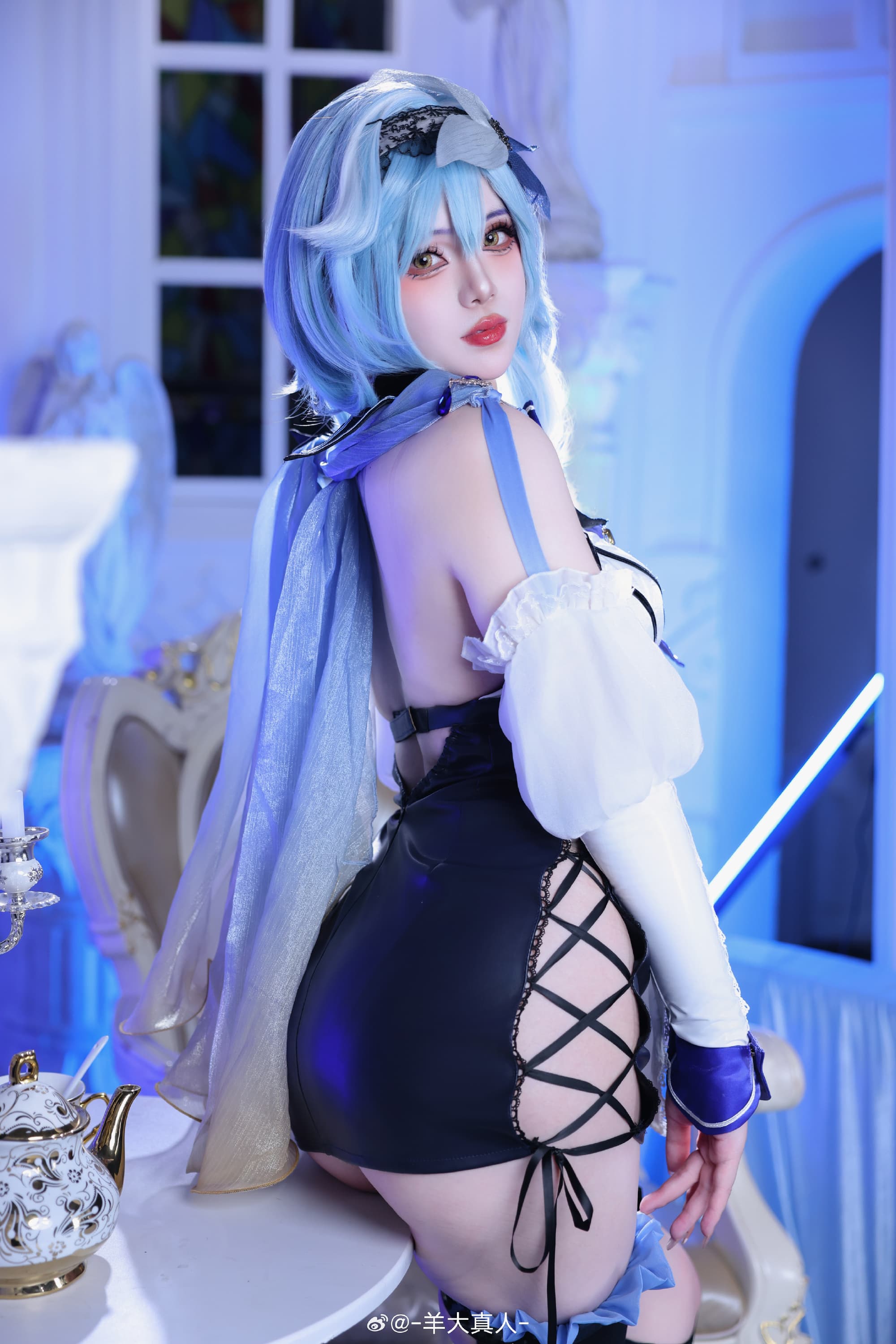 cos正片 原神 ♠️女仆同人「优菈」@-羊大真人- | -羊大真人-cos正片 原神 ♠️女仆同人「优菈」-COS二次元-cosplay社区-coser啦二次元