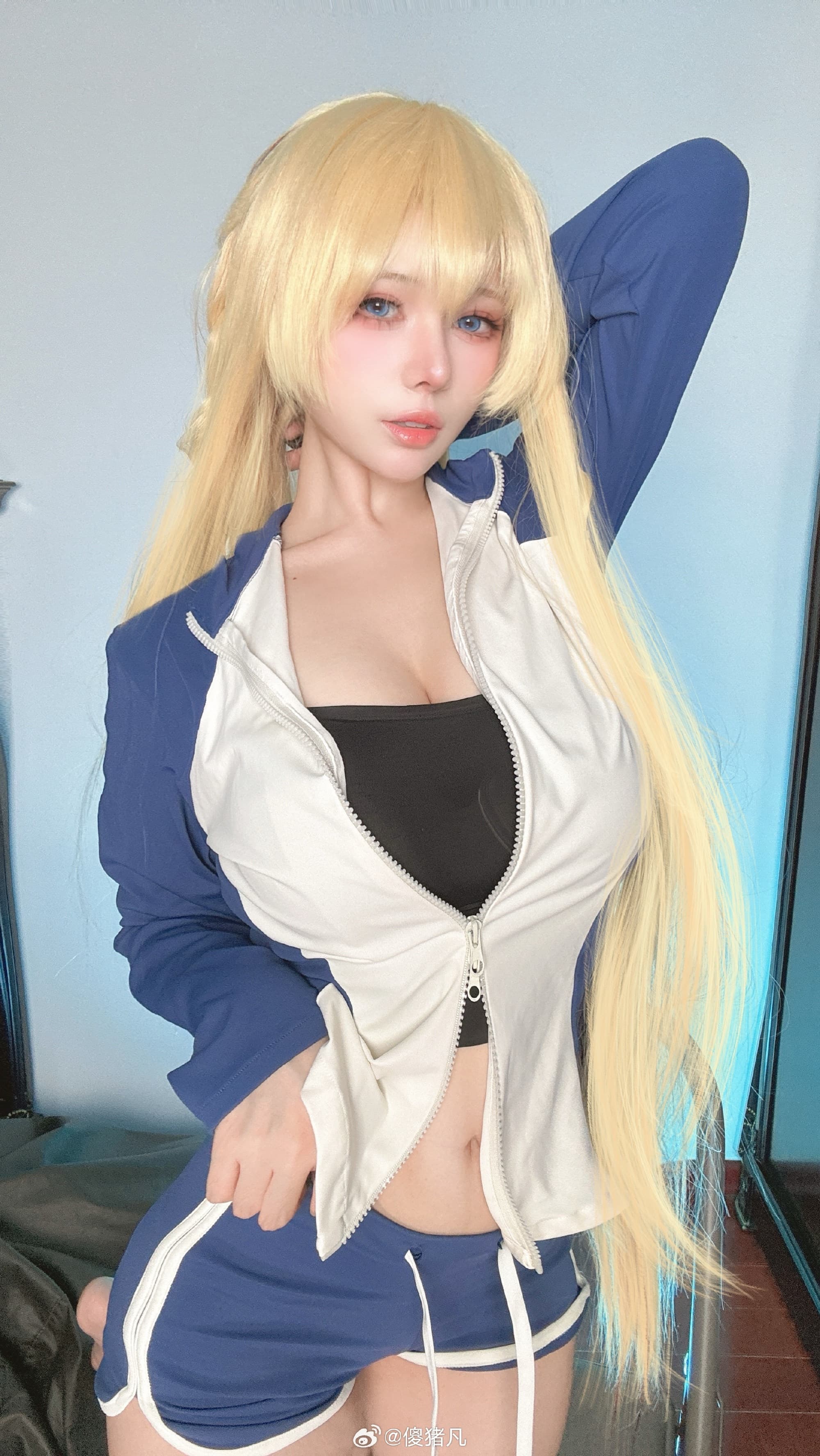 COSPLAY 碧蓝航线 「金刚」泳装@傻猪凡 第2张