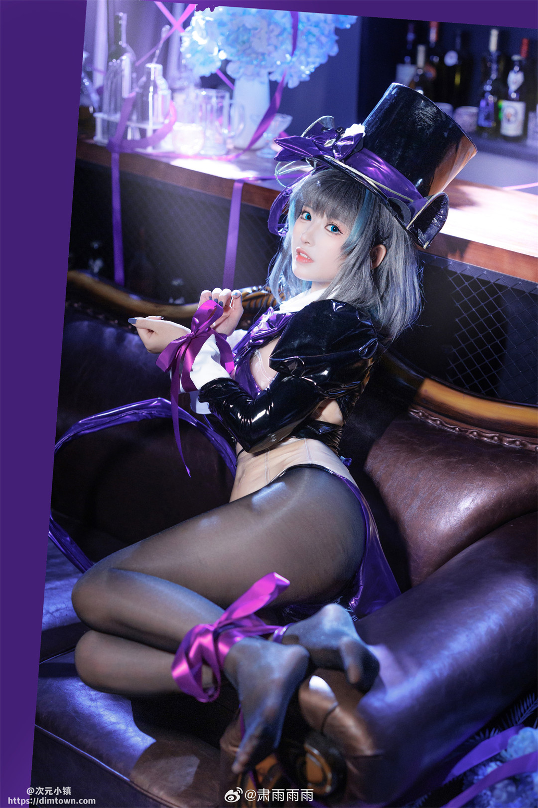 COSPLAY 想看柴郡表演魔术秀喵？ 碧蓝航线 柴郡@肃雨雨雨 第4张