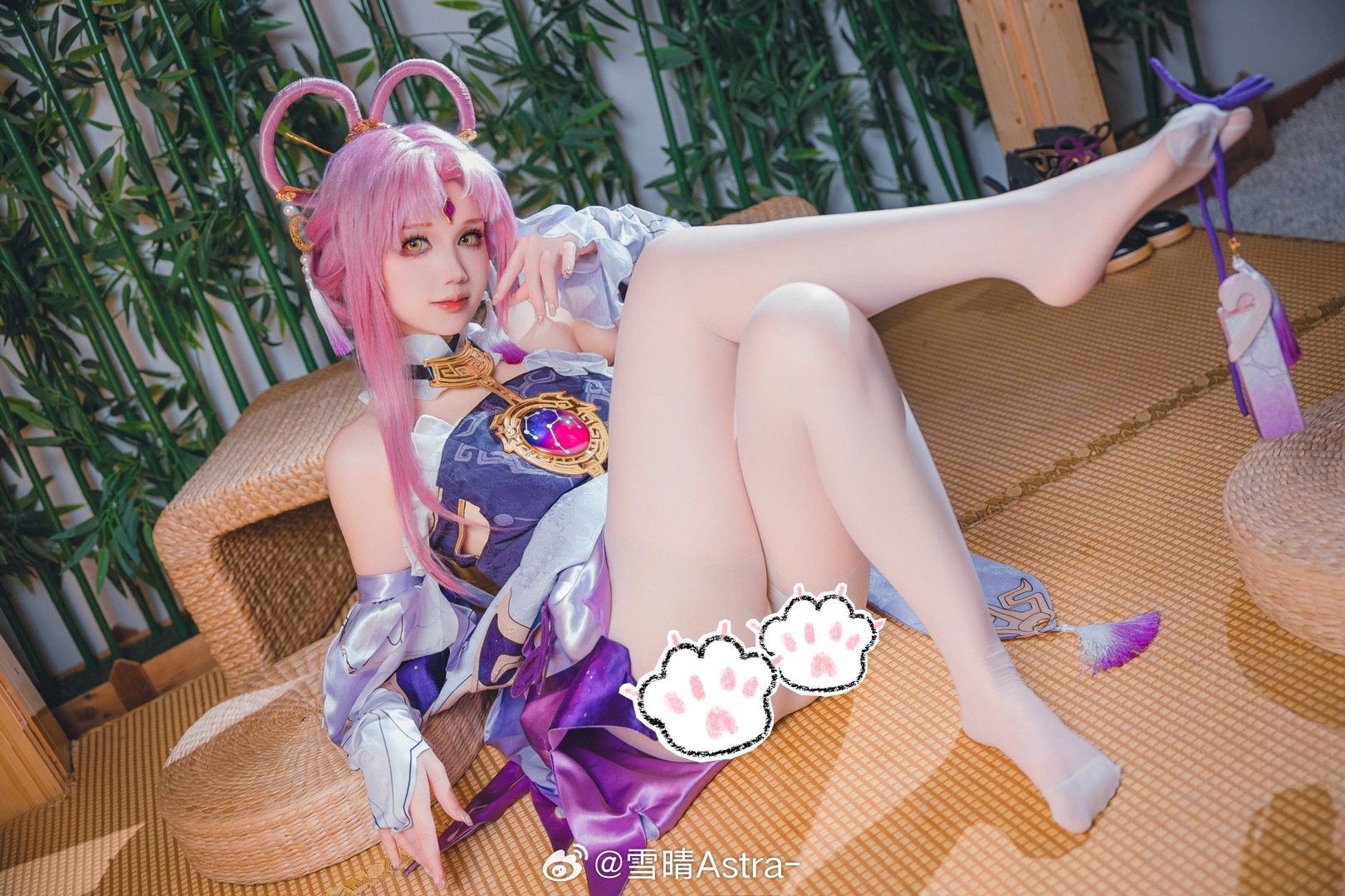 COSPLAY 罗浮太卜司之首,符玄,初次见面…不,该说久见了… 崩坏:星穹铁道@雪晴Astra- 第2张