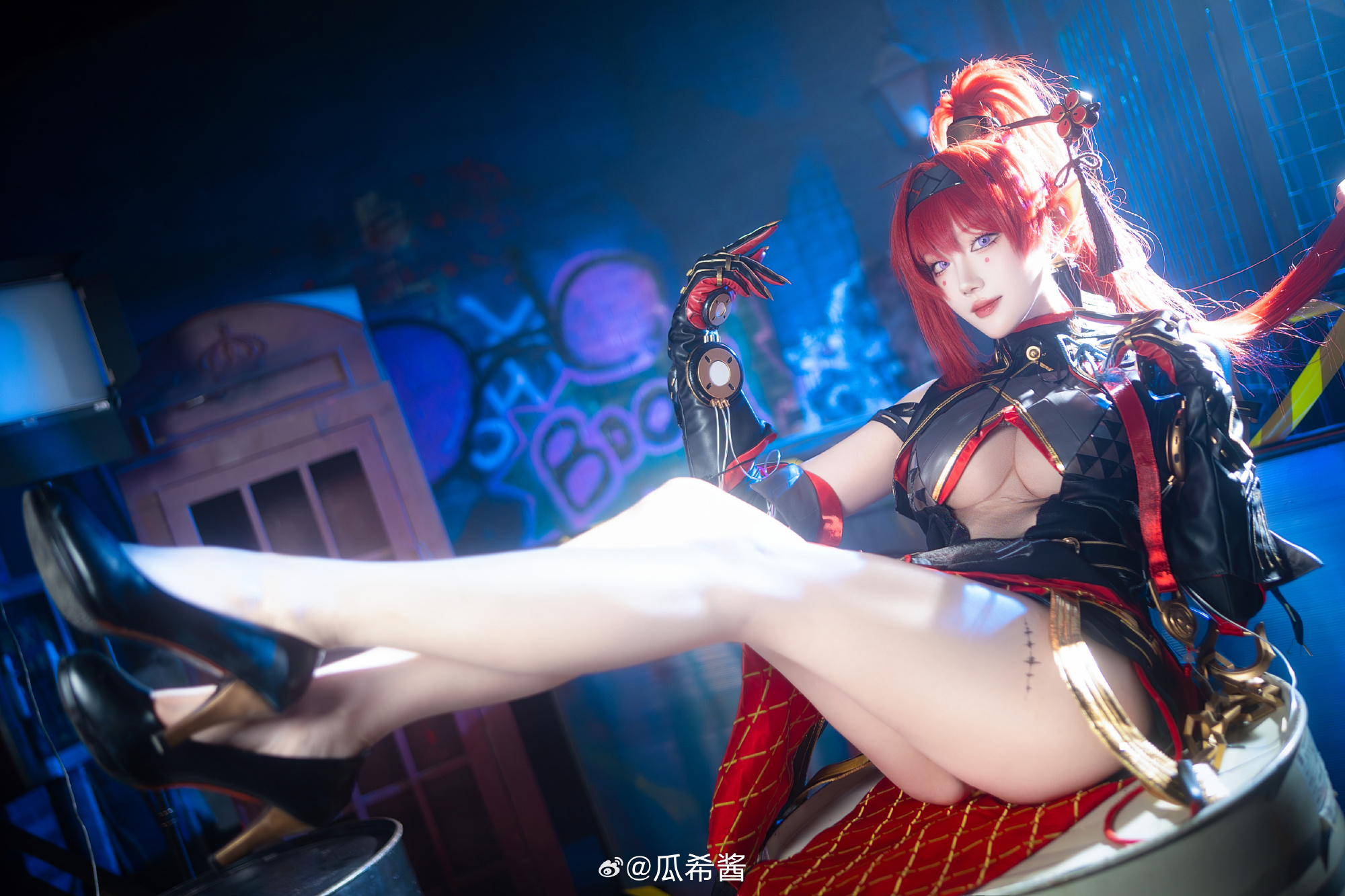 COSPLAY 为了对抗那些无处不在的罪恶…… 鸣潮 吟霖@瓜希酱 第2张