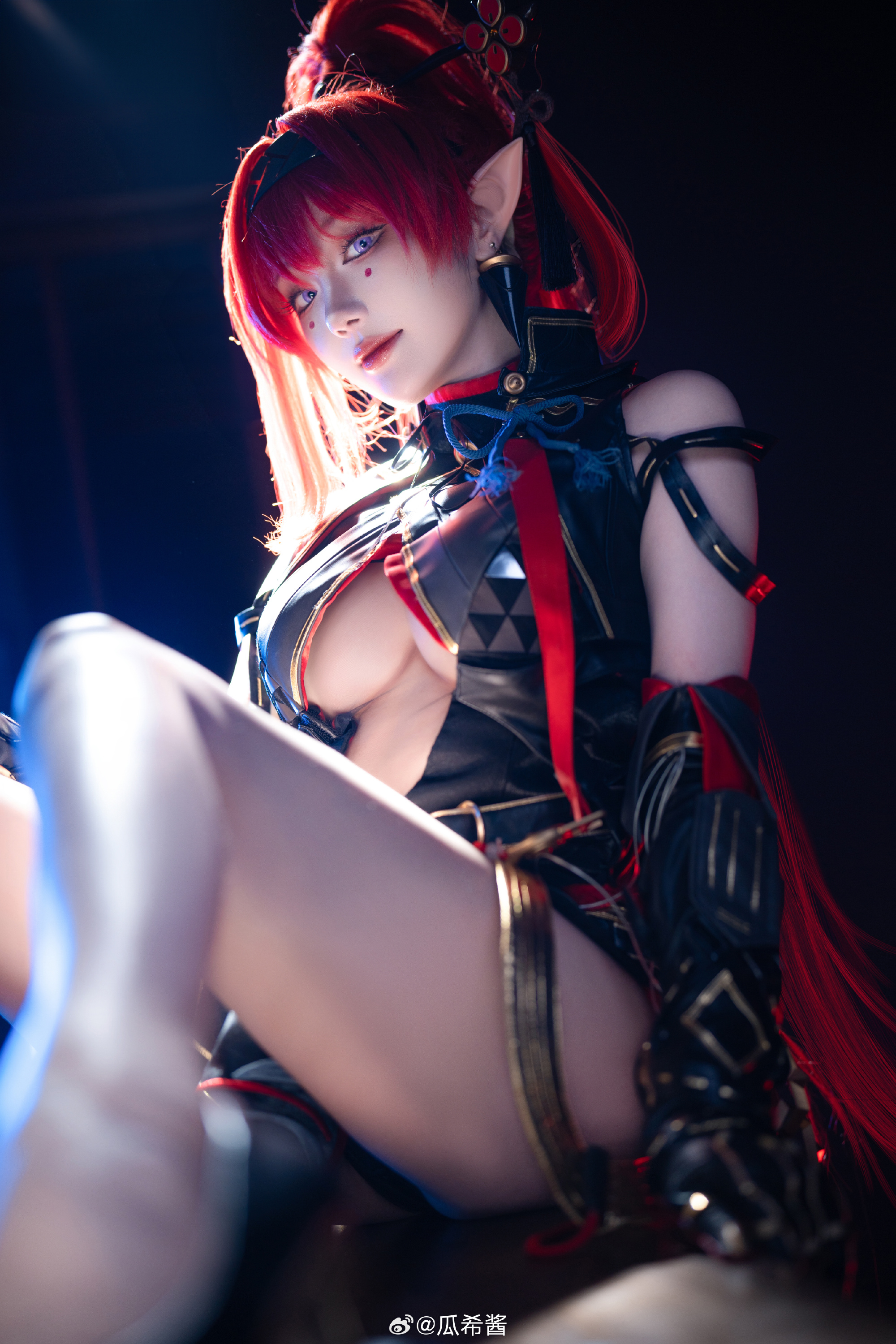 COSPLAY 为了对抗那些无处不在的罪恶…… 鸣潮 吟霖@瓜希酱 第4张