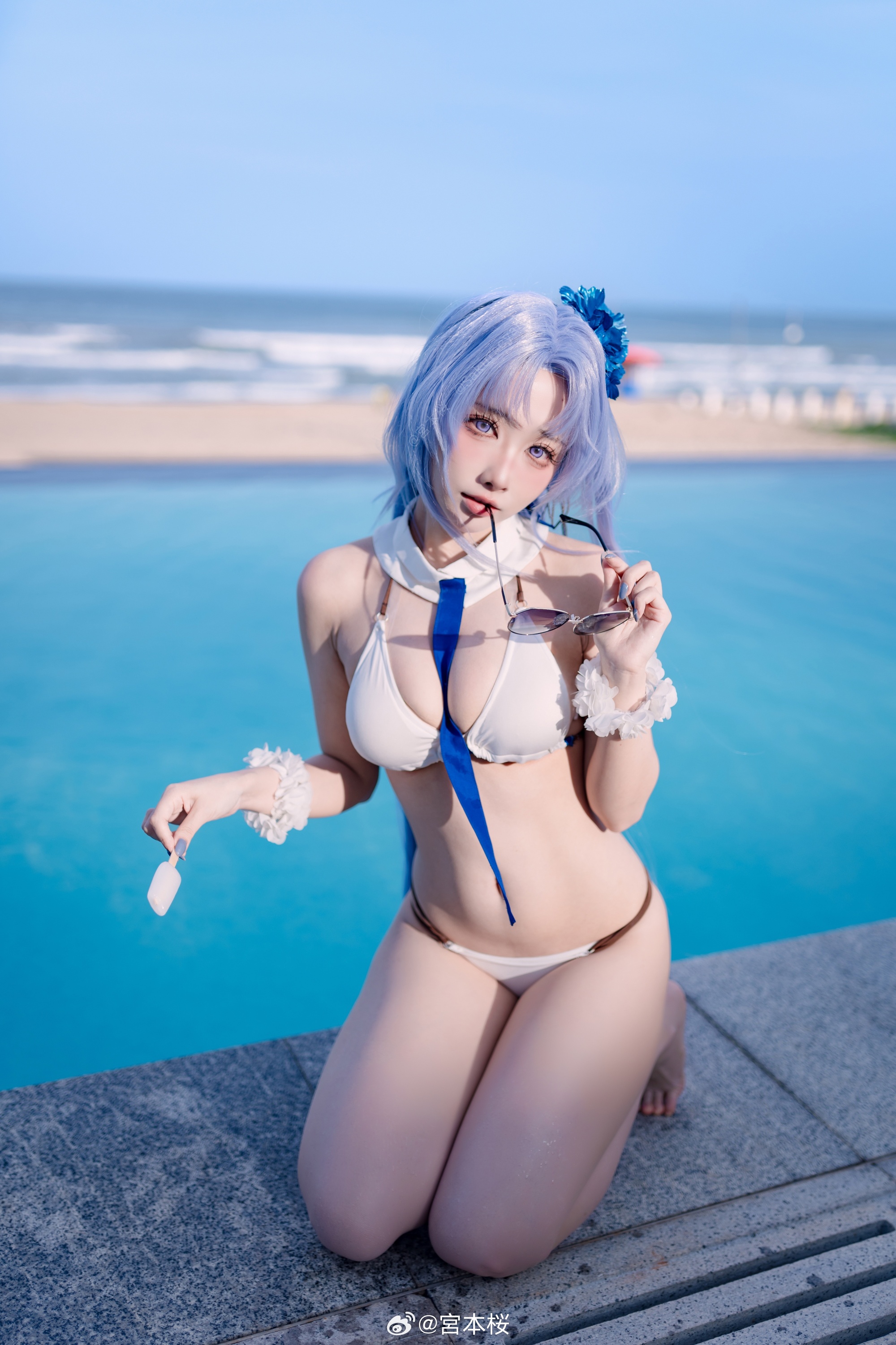COSPLAY 阿尔萨斯和平时的感觉不太一样……？ 碧蓝航线 阿尔萨斯@宮本桜 第3张