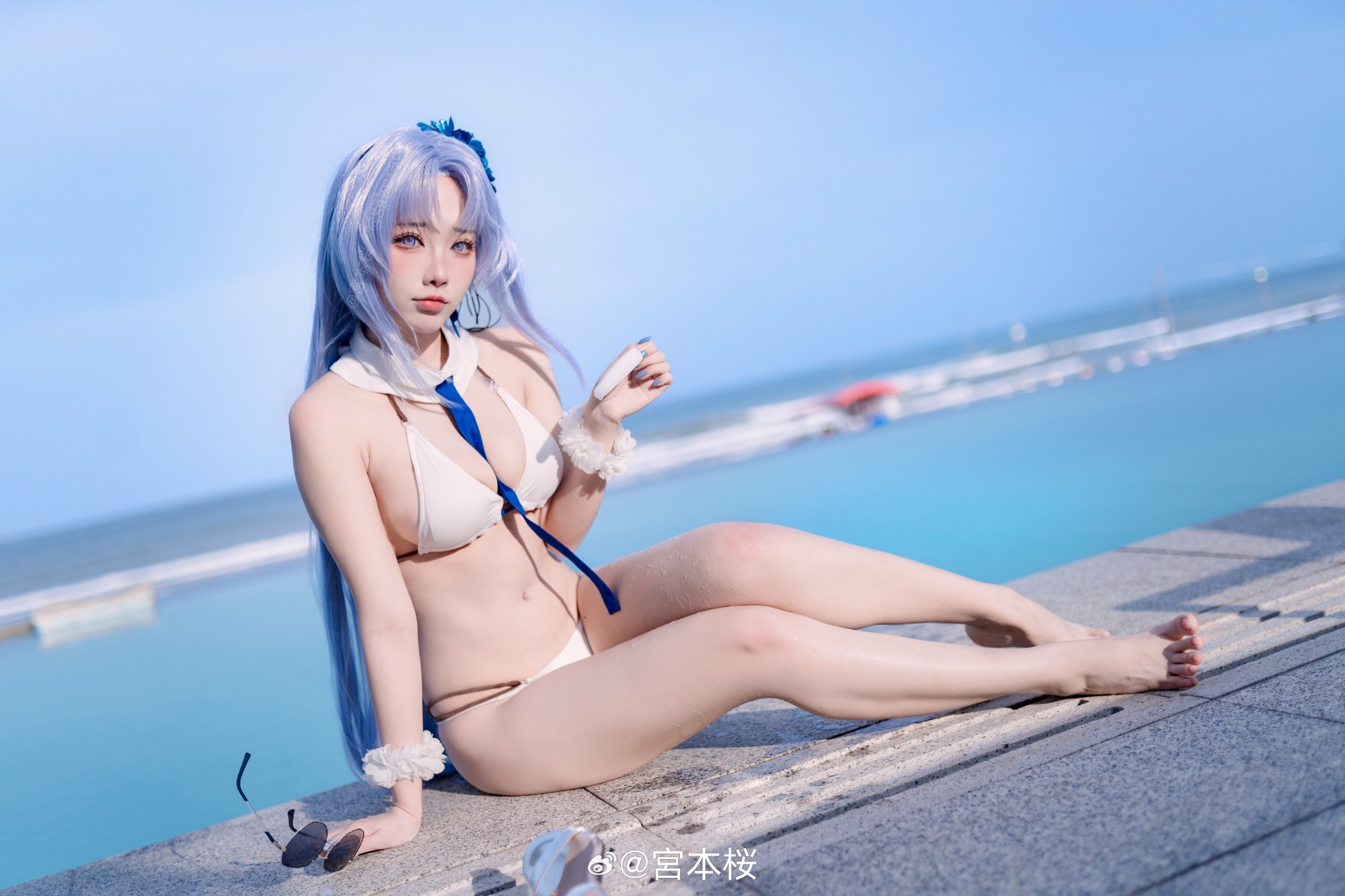 COSPLAY 阿尔萨斯和平时的感觉不太一样……？ 碧蓝航线 阿尔萨斯@宮本桜 第4张
