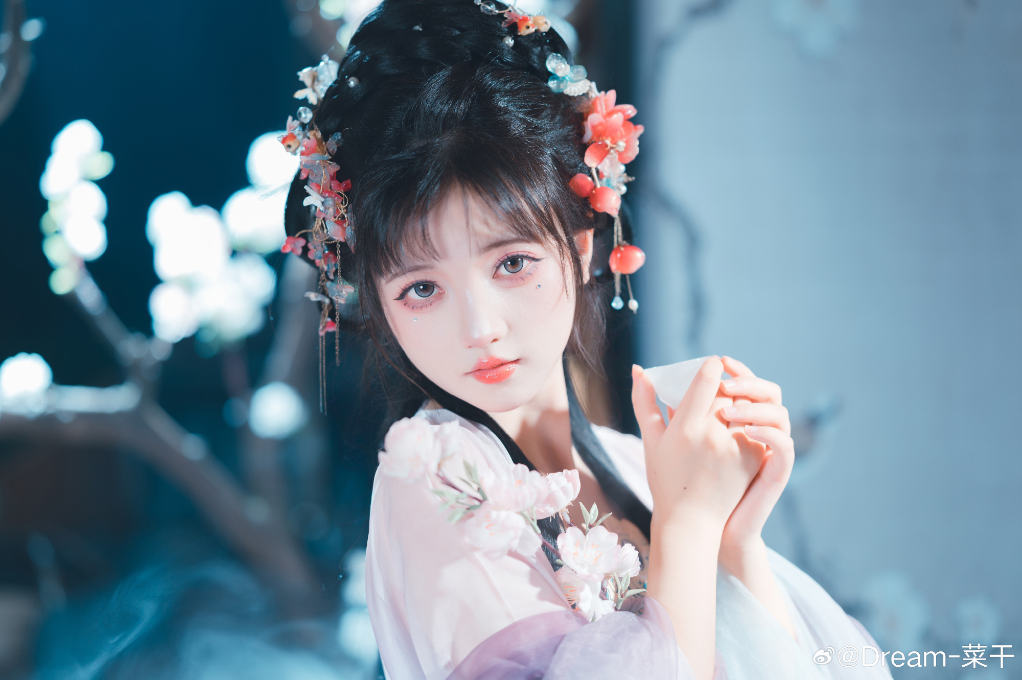 少女写真 汉服 🦋水中花·镜中月@浅九ninth 第3张