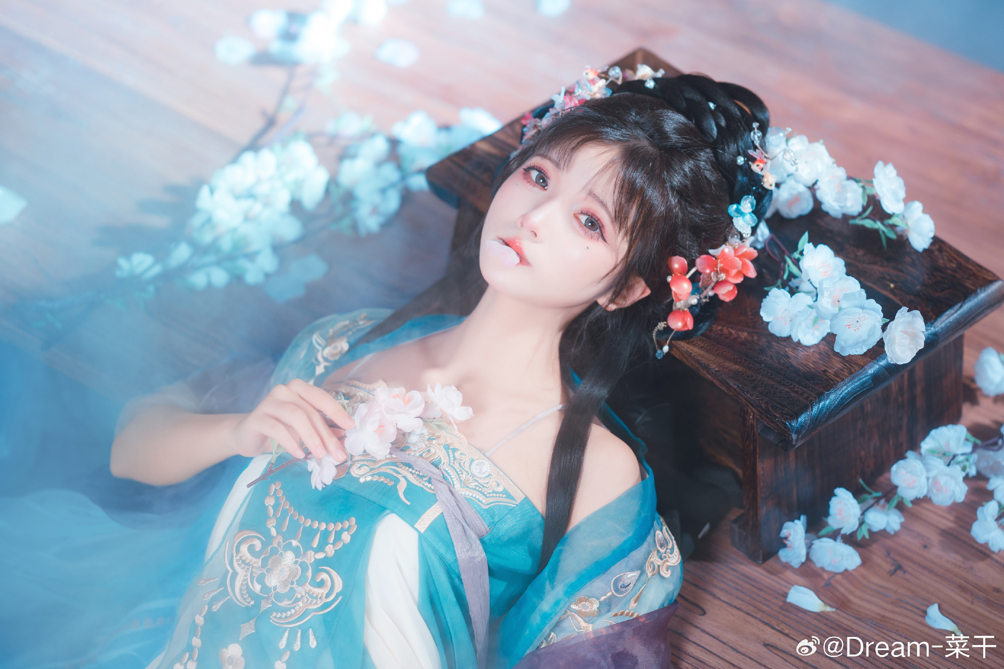 少女写真 汉服 🦋水中花·镜中月@浅九ninth 第4张