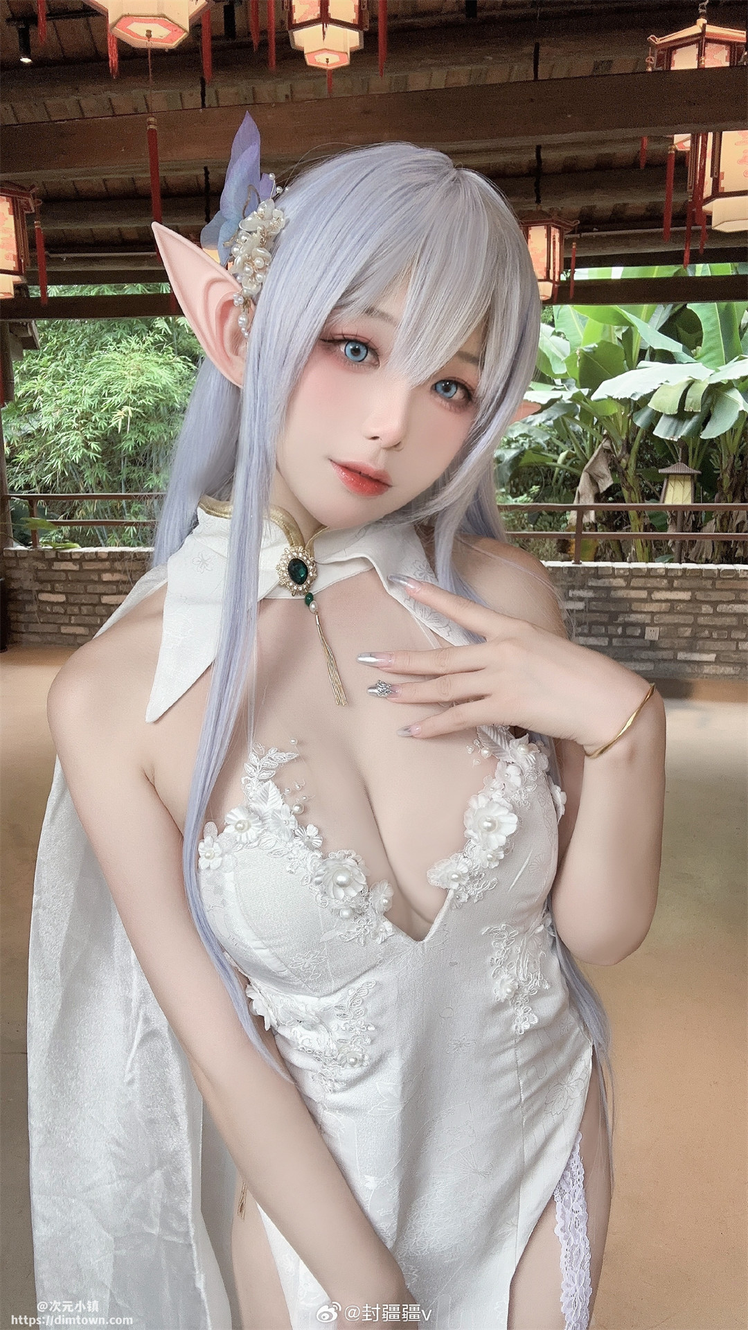COSPLAY ~阿尔比恩是在聆听风的耳语哦~🌸 碧蓝航线@封疆疆v 第1张