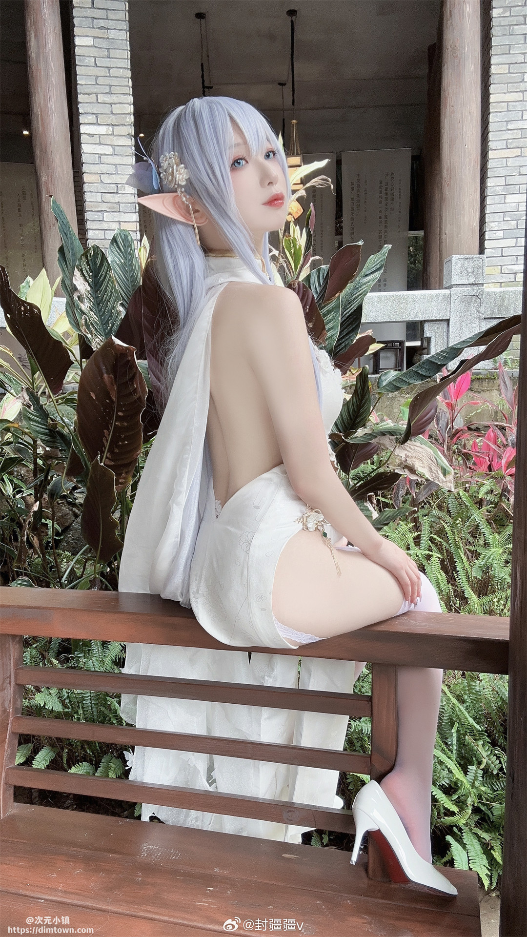 COSPLAY ~阿尔比恩是在聆听风的耳语哦~🌸 碧蓝航线@封疆疆v 第2张
