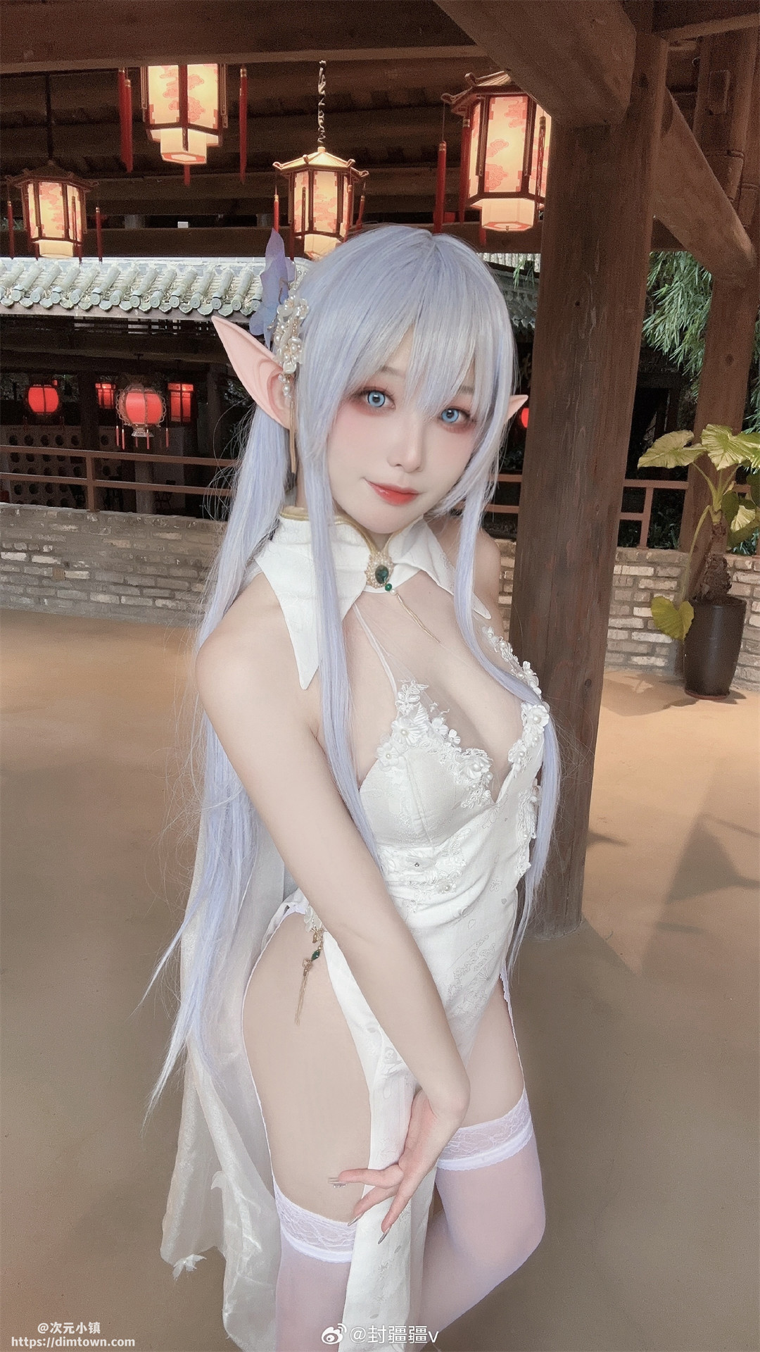 COSPLAY ~阿尔比恩是在聆听风的耳语哦~🌸 碧蓝航线@封疆疆v 第3张