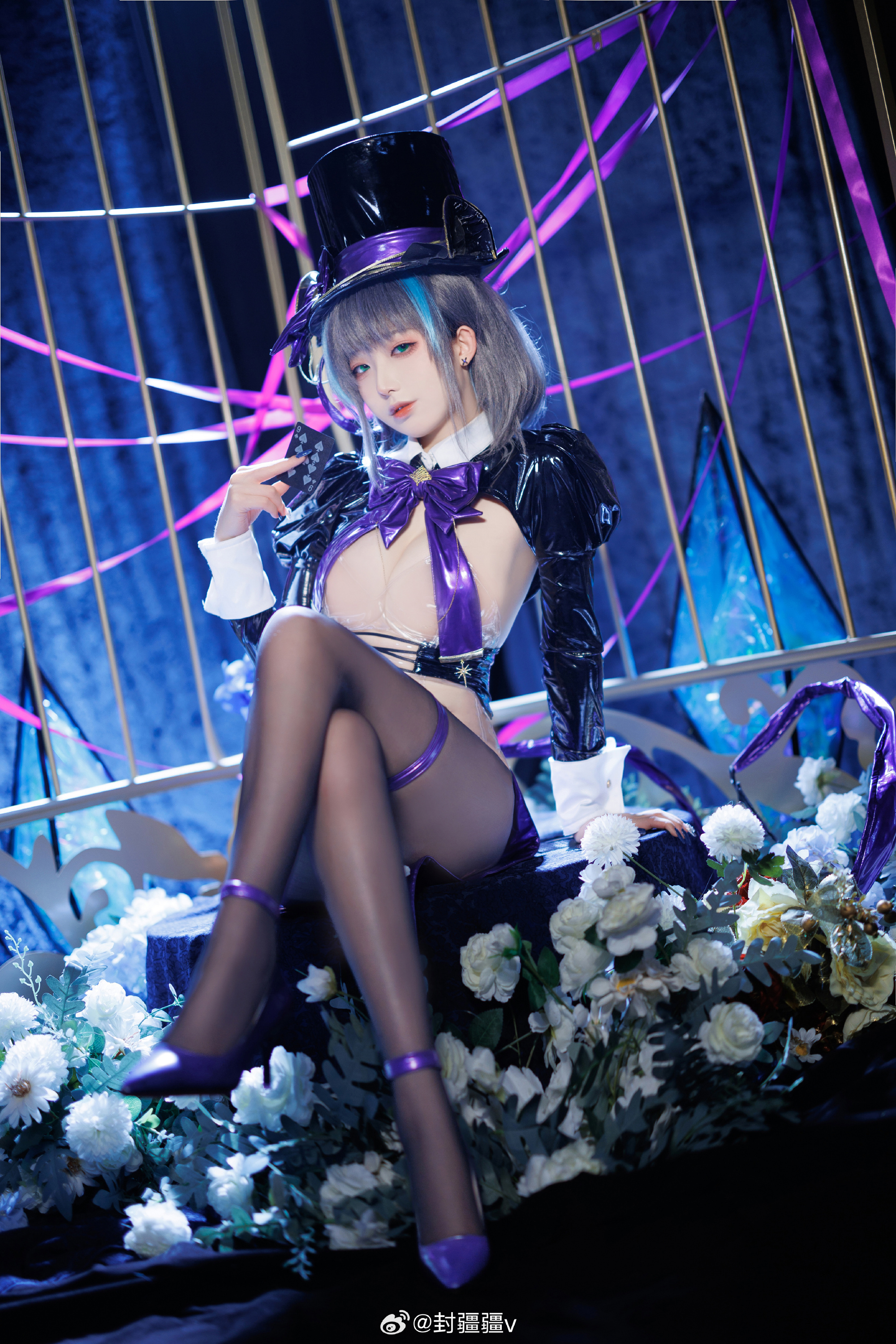 COSPLAY 碧蓝航线 柴郡魔术师～绚烂夜梦@封疆疆v 第2张