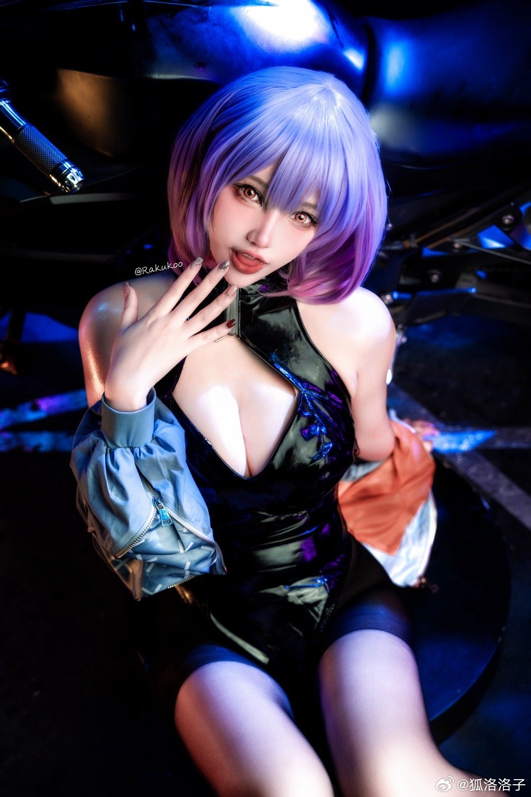 cosplay 💜LUNA😈✨@狐洛洛子 第3张