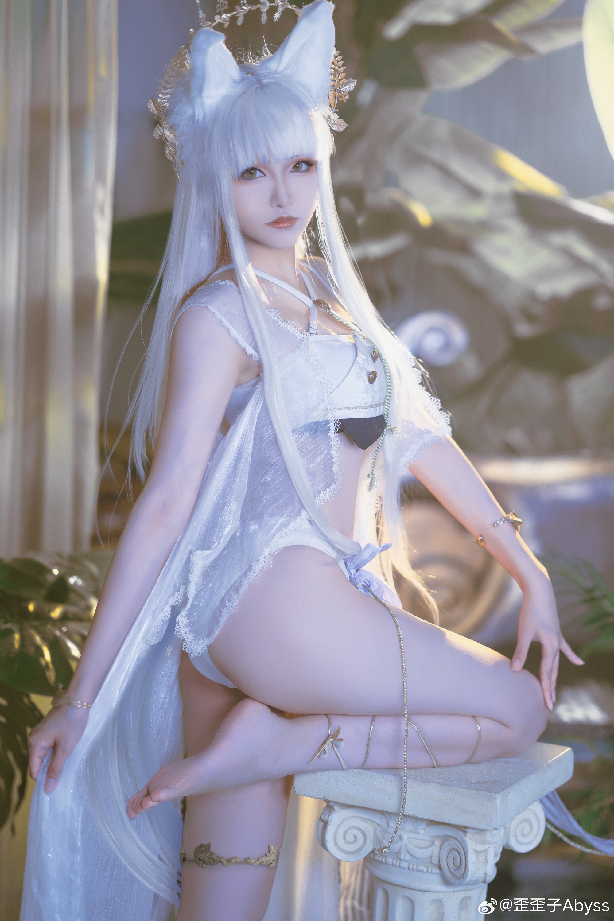 COSPLAY 前年的图终于吐出来了  明日方舟 白金@歪歪子Abyss | 歪歪子Abysscos前年的图终于吐出来了  明日方舟 白金-吾爱cos - 52cos-我爱cos