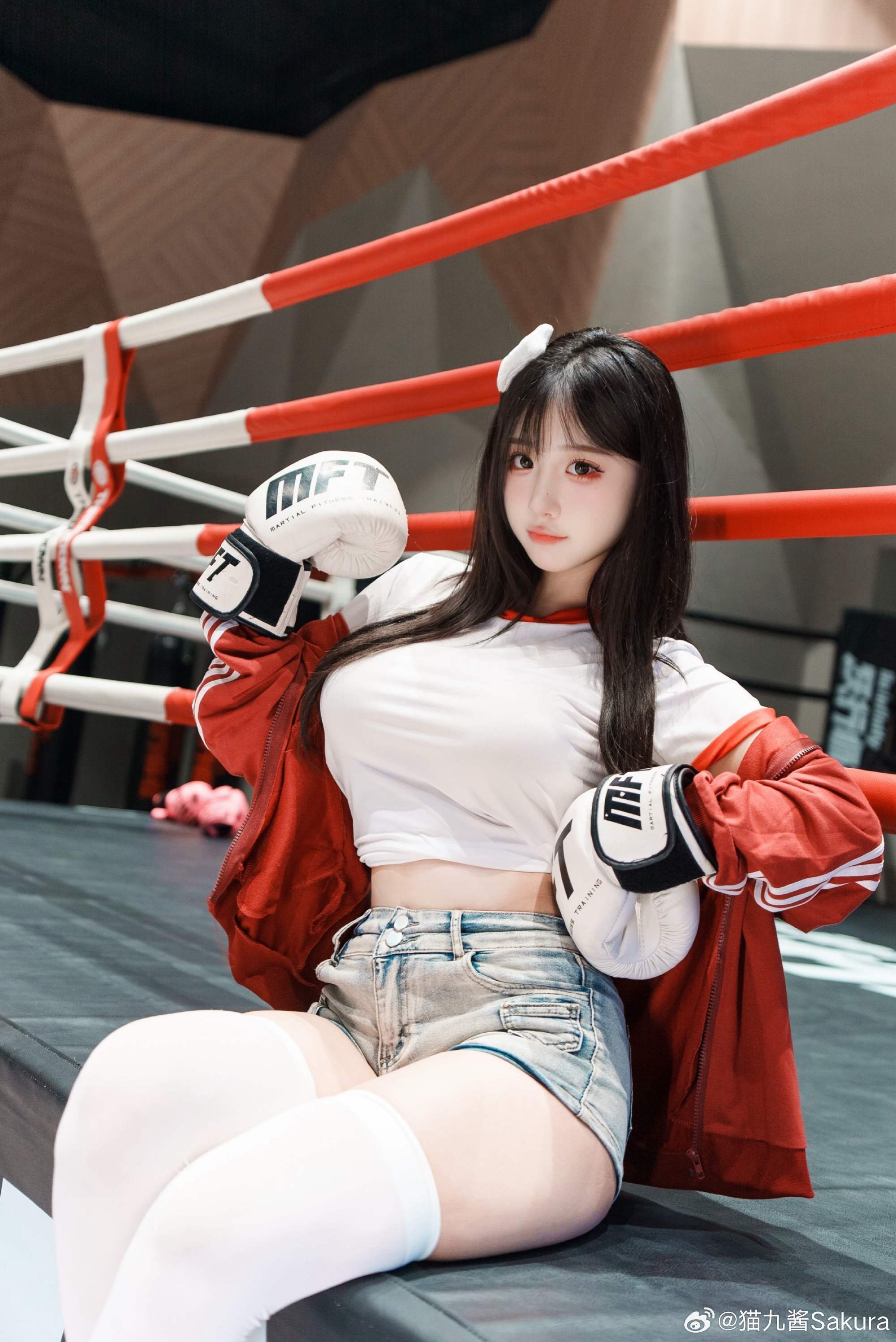 运动少女⌯'▾'⌯ @猫九酱Sakura | 猫九酱Sakuracos运动少女⌯'▾'⌯-吾爱cos - 52cos-我爱cos
