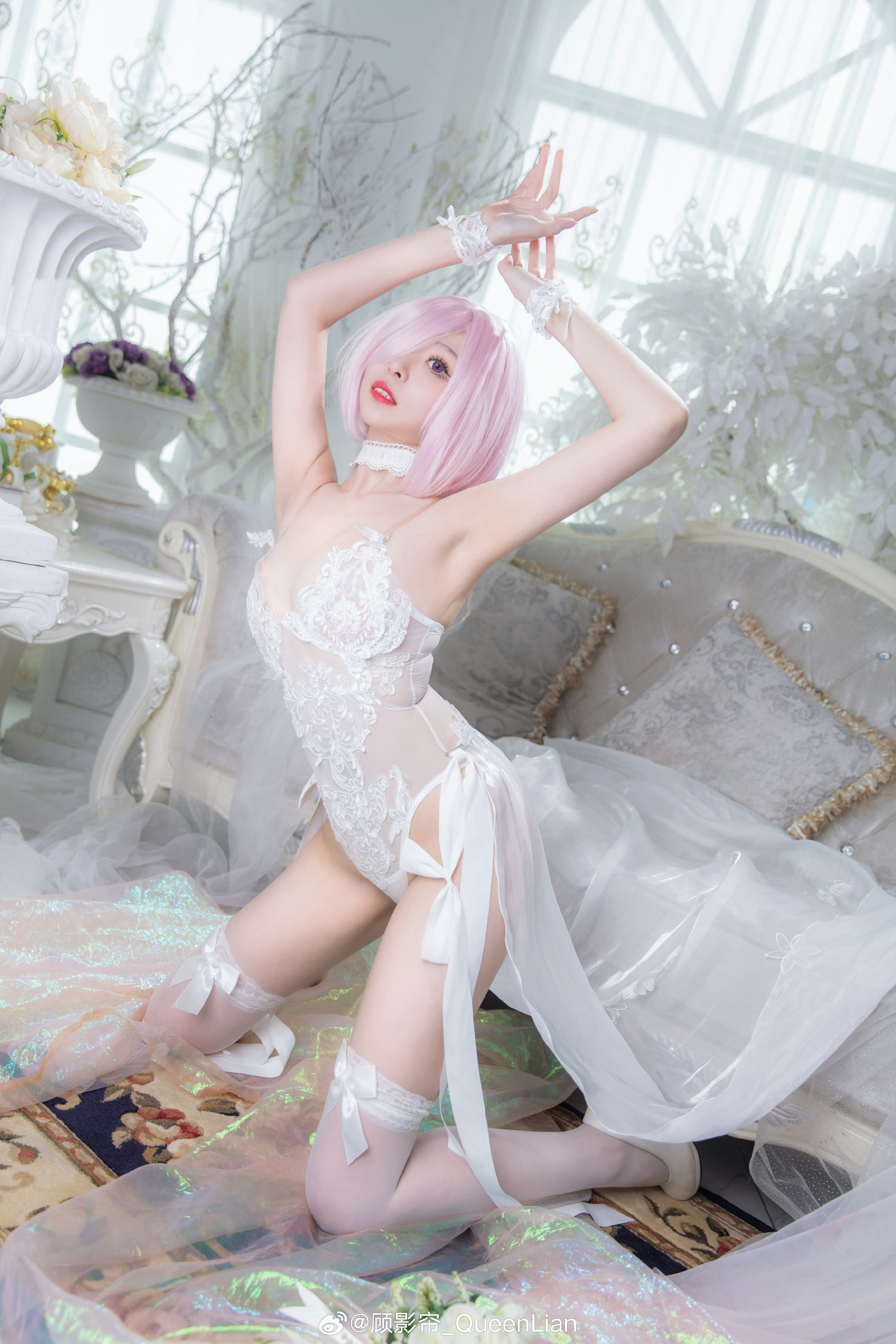 COSPLAY Fate/GrandOrder 玛修@顾影帘_QueenLian 第2张