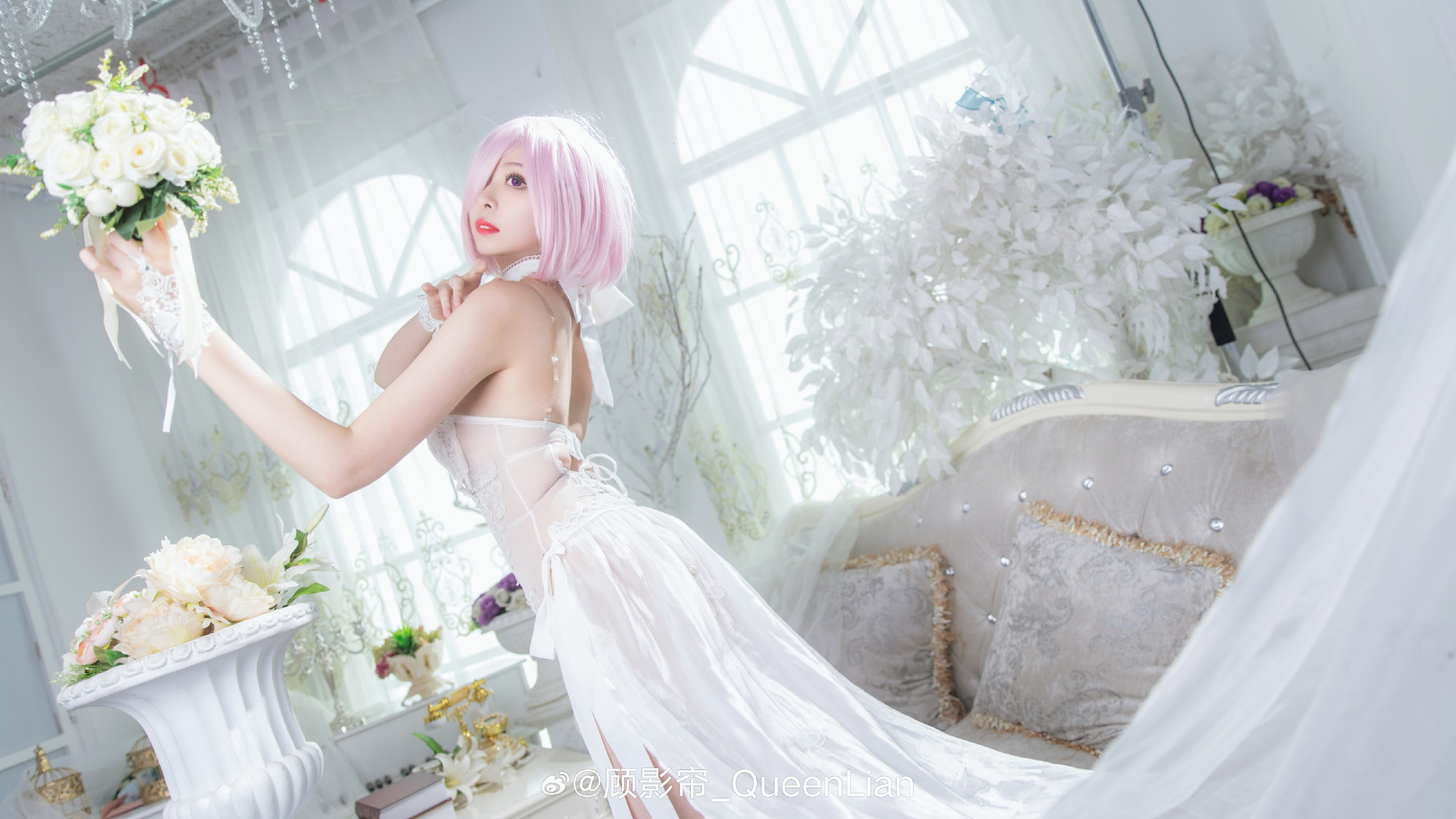 COSPLAY Fate/GrandOrder 玛修@顾影帘_QueenLian 第3张