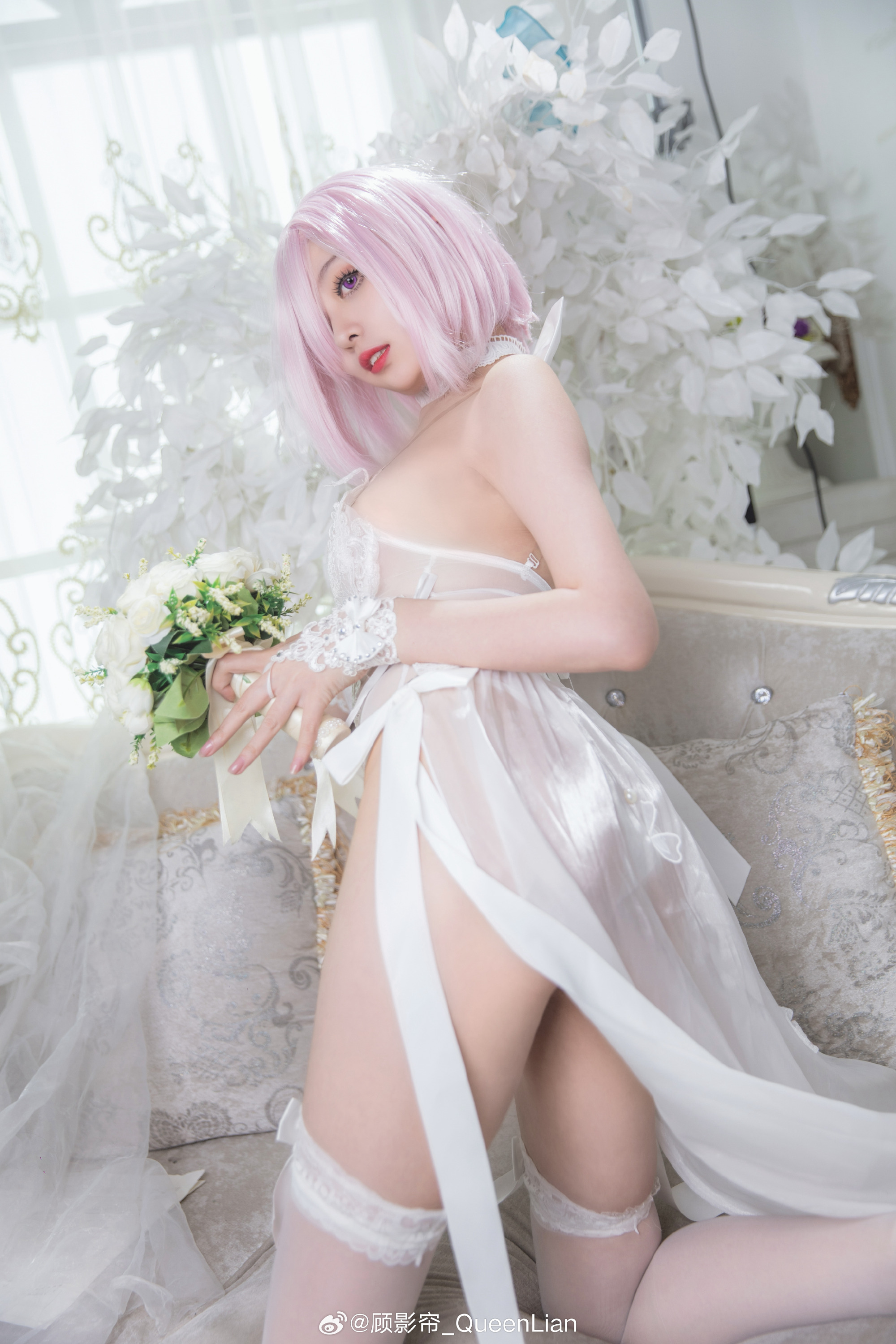 COSPLAY Fate/GrandOrder 玛修@顾影帘_QueenLian 第4张