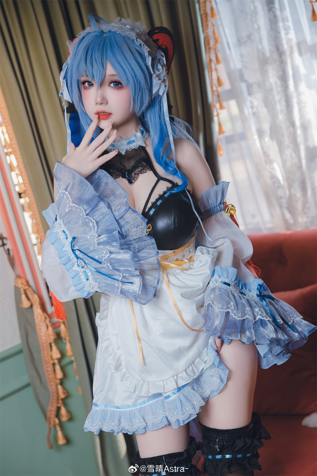 cosplay 请让女仆甘雨也加入到你的旅行吧! 原神 甘雨@雪晴Astra- 第1张